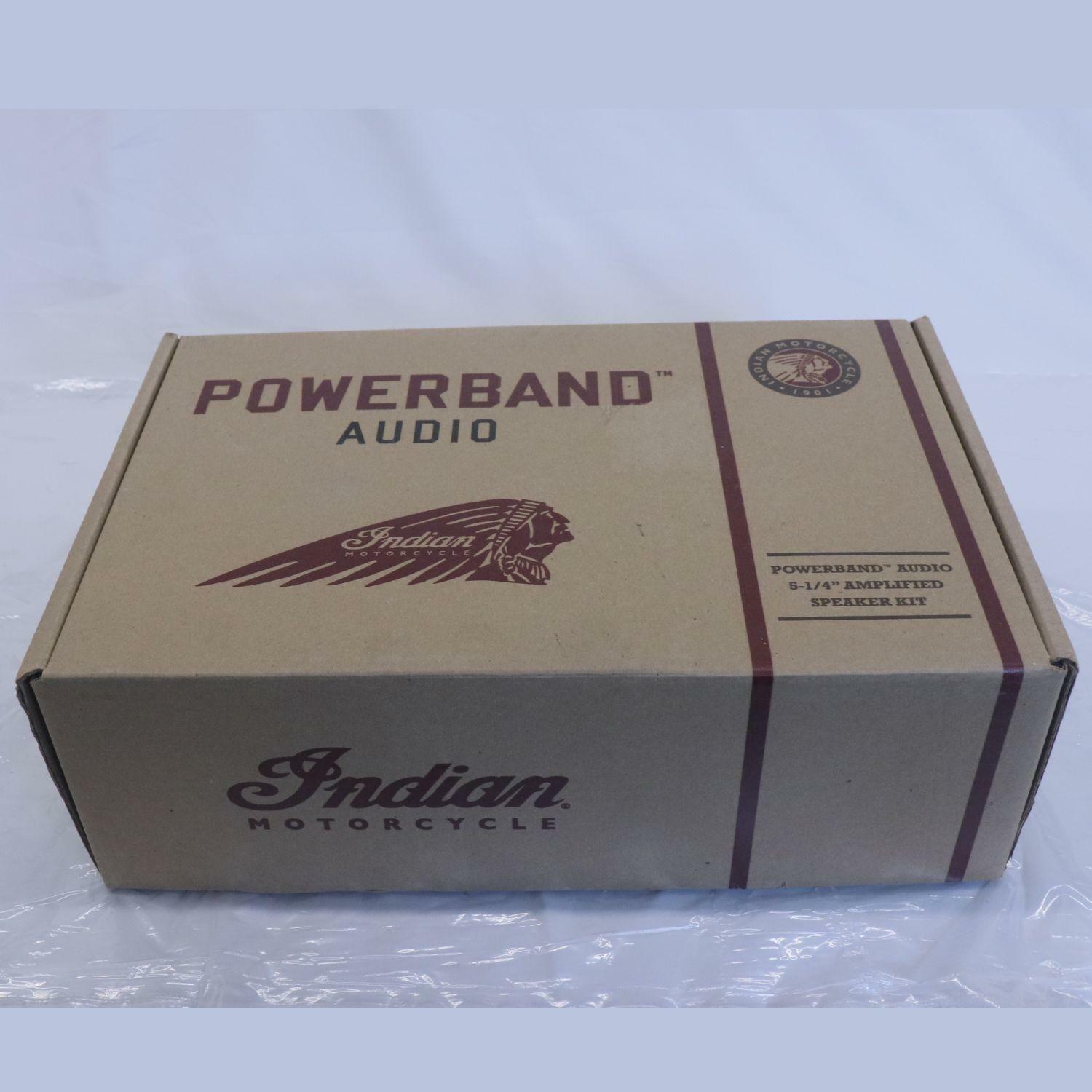 OPEN BOX - Indian Motorcycle Powerband Audio Kit, 5.25 Inch Motorcycle Speakers