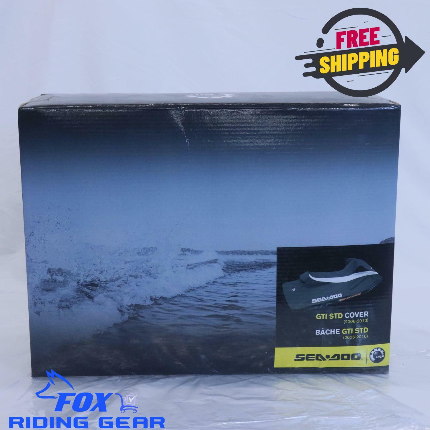 OPEN BOX -Sea-Doo 2006-2010 Gti Se Wake Black Light Grey Cover 280000462 New Oem