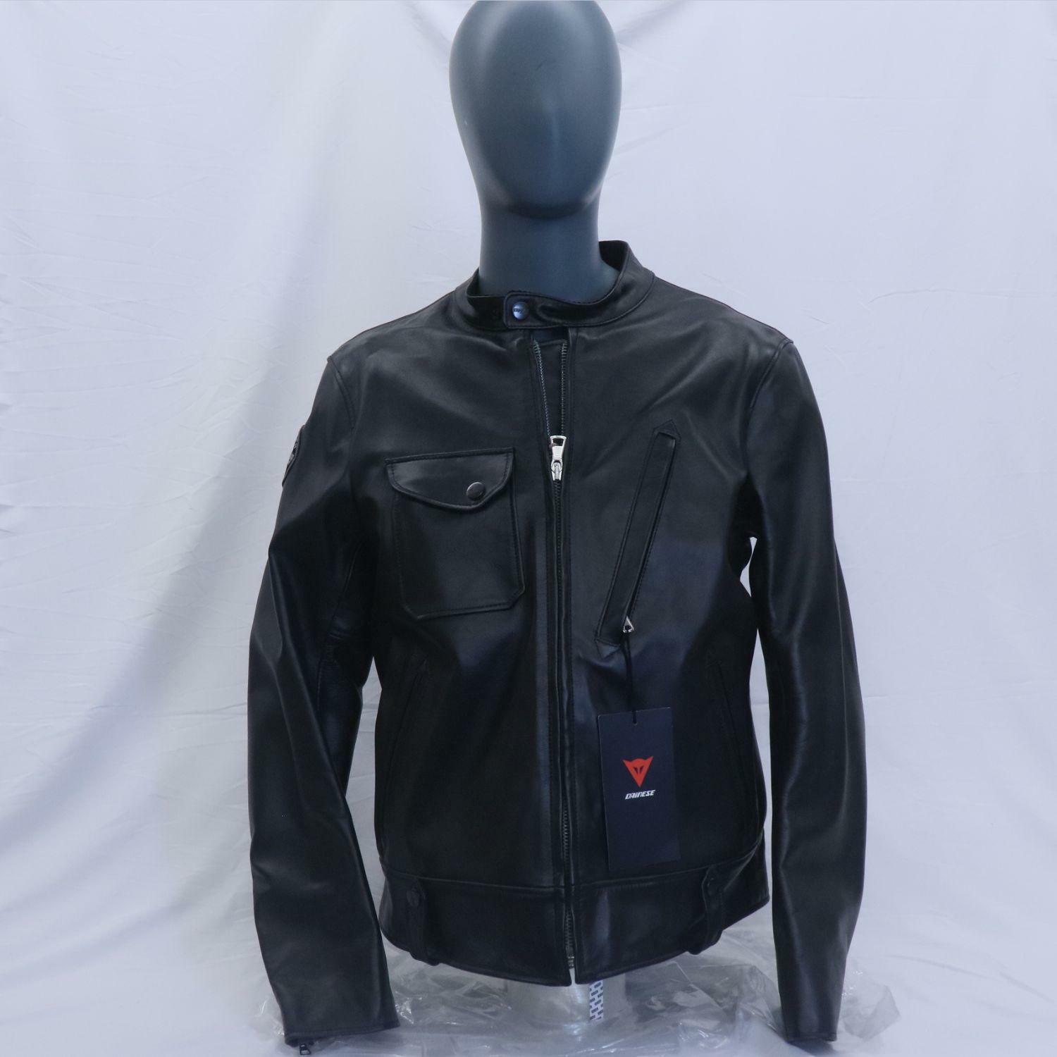 Ducati Scrambler Cafe Racer Leather Motorcycle Jacket 981043254 - Open Box