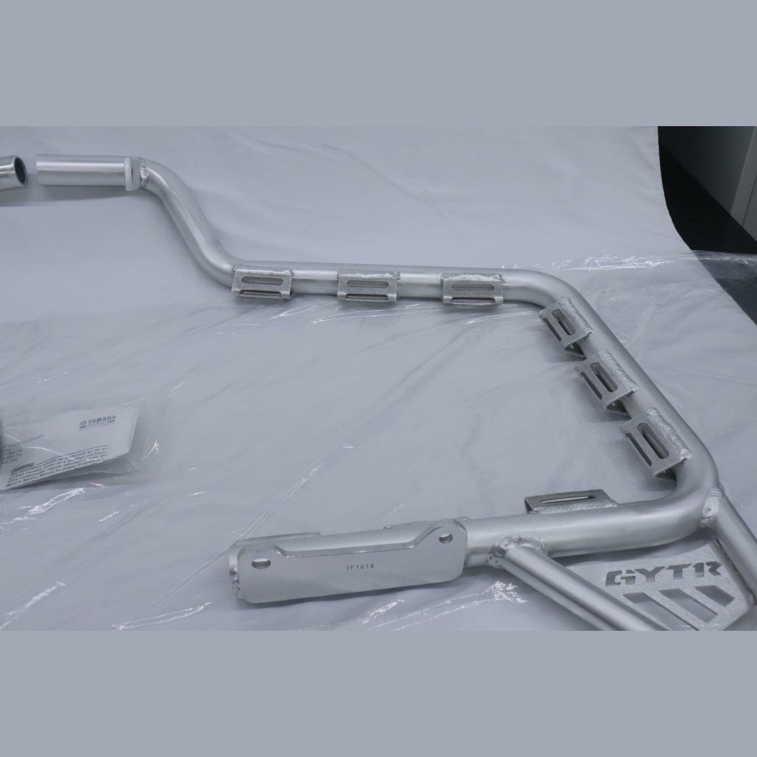 OEM GYTR Yamaha Raptor 700 700R Silver Nerf Bar Set 1AS-F11E0-V0-00 - Open Box