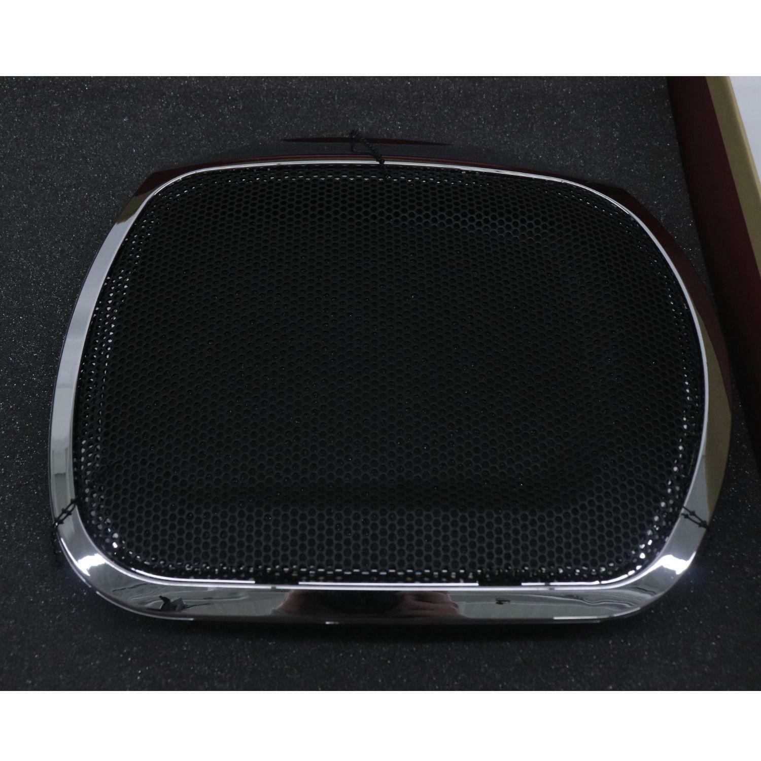 New Indian Motorcycle OEM Audio Classic Saddlebag Lid Speaker Bezels 2883669-156