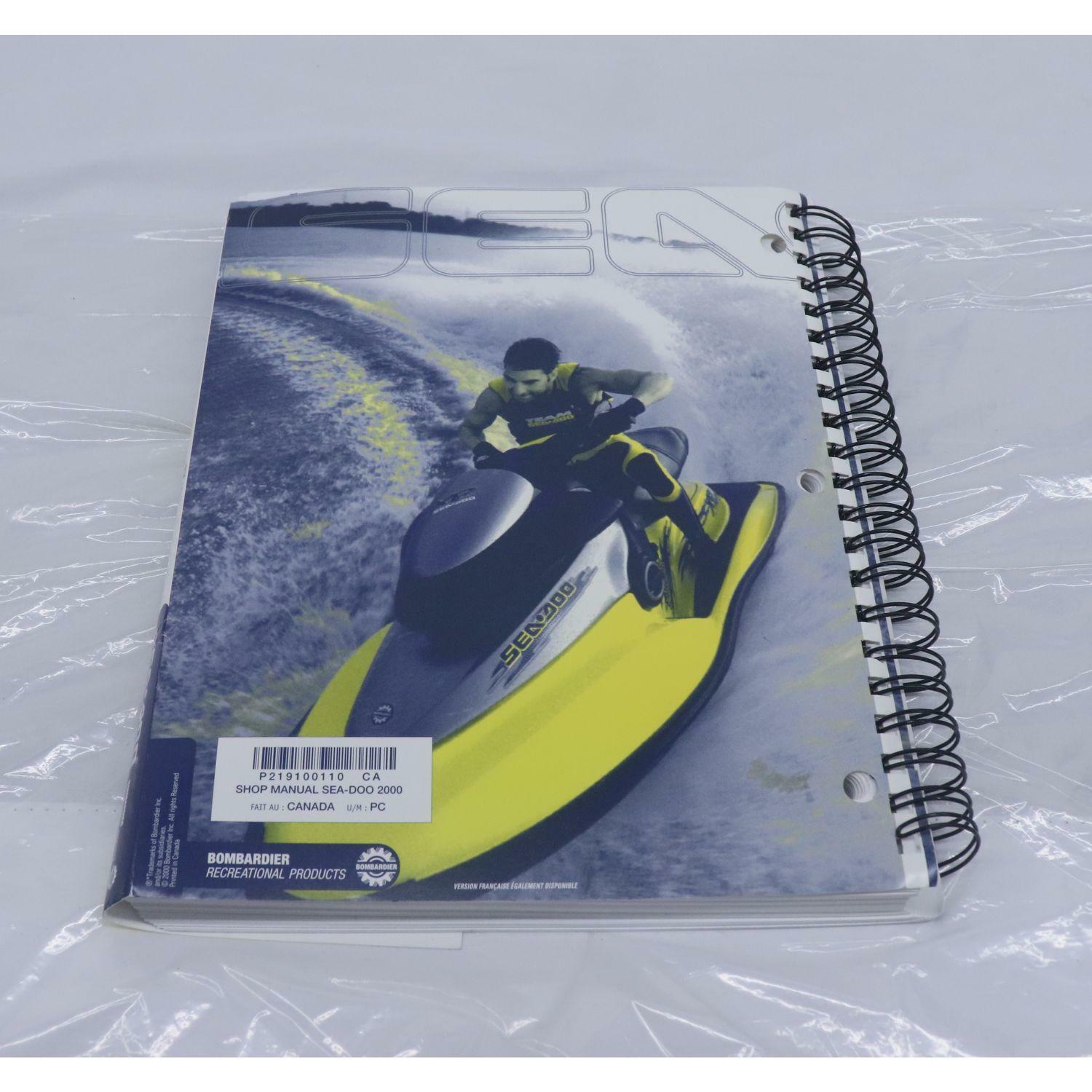 2000 Sea-Doo RX RX DI GTX DI Jet Ski Service Manual 219100110 - Open Box