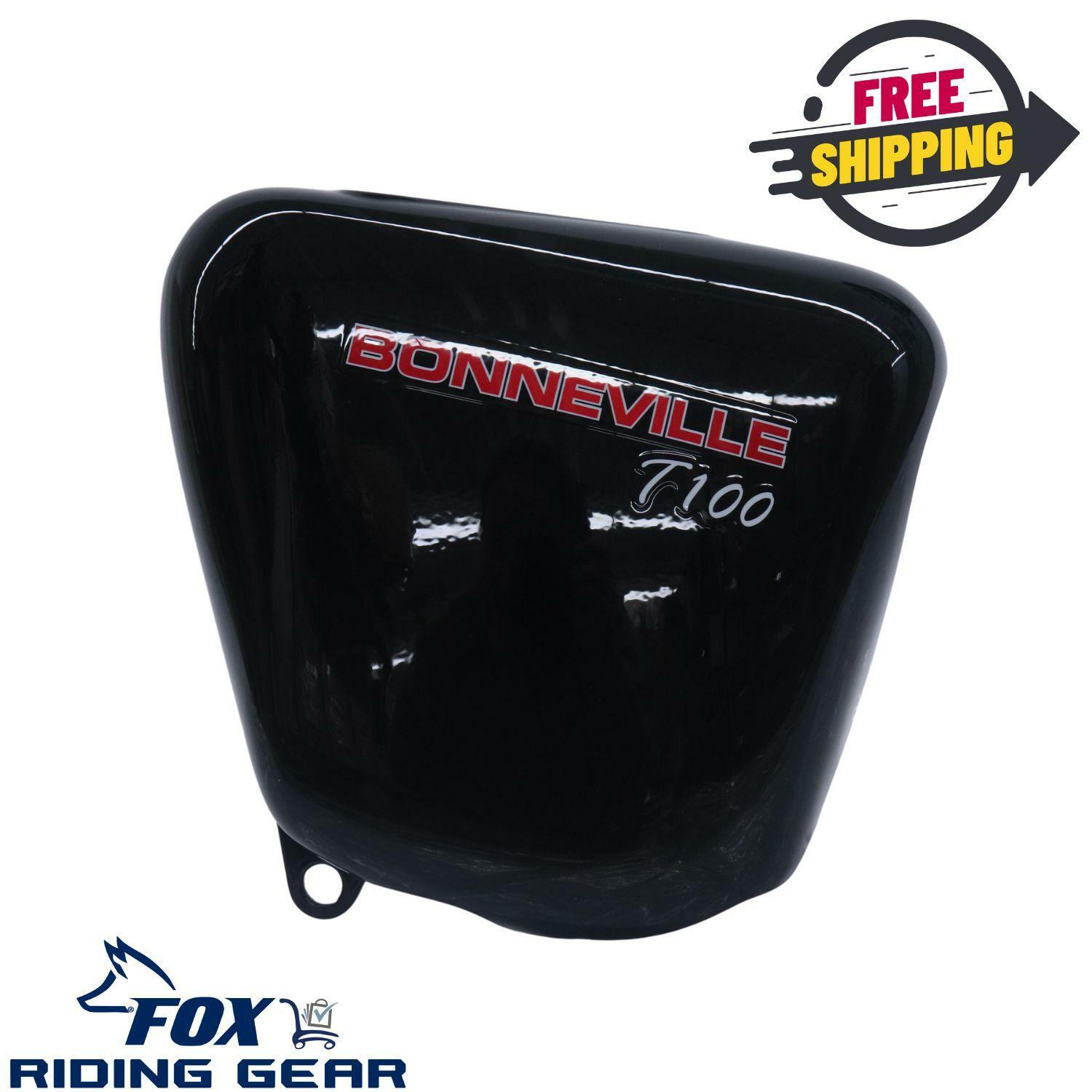 NEW -TRIUMPH SIDE PANEL, LH, JET, BLACK&DECAL