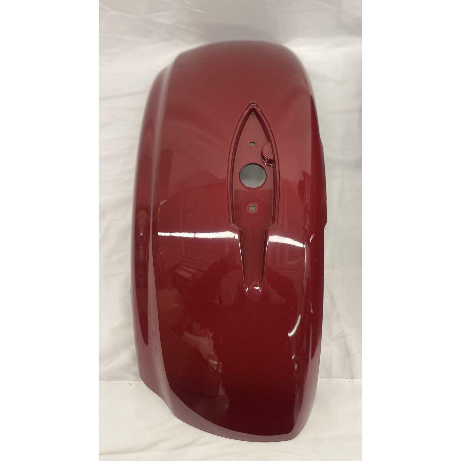 OEM Indian Motorcycle Left Side Saddlebag Lid Indian Red 5450213-639 - Open Box