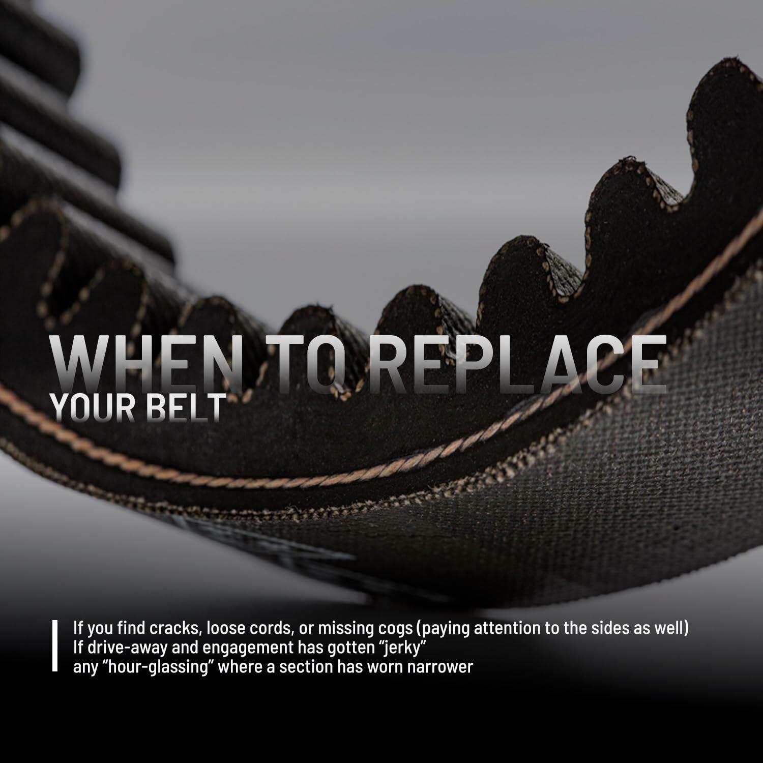 Polaris Drive Belt for Specific RZR 4 800, S 800 and RANGER 6x6, 6x6 800, 800, 800 HD, CREW 800 Models and More, Runs Cooler, OEM Performance CVT Belt, No Clutch Recalibration - 3211162