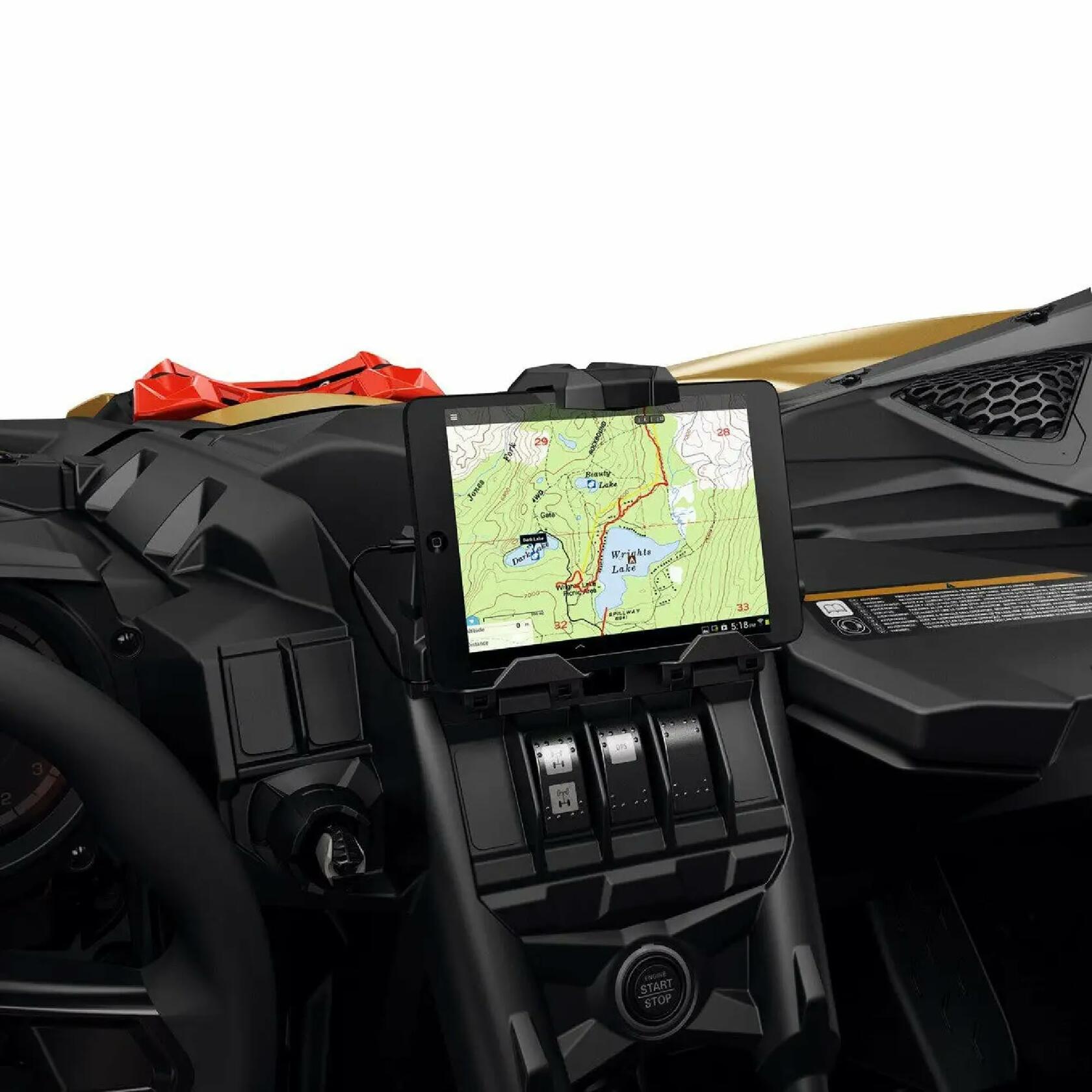 Can-Am OEM Maverick X3 Electronic Device Holder Tablet GPS Phone Mount 715002874
