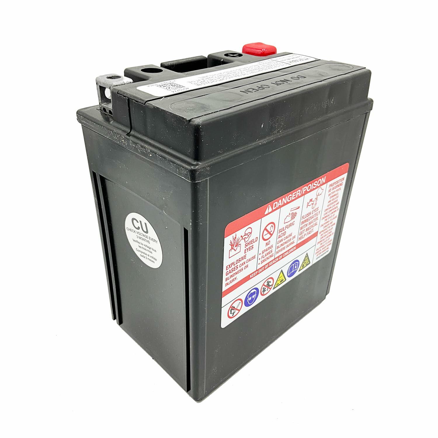 Polaris ATV 14AH Battery, Sealed and Charged Specific for 900 RMK, 900 Fusion, 700 RMK, 700 Fusion, 700 Classic, Trail Blazer 250, Sportsman 400, Sportsman 500, Magnum 330 Part 4010774