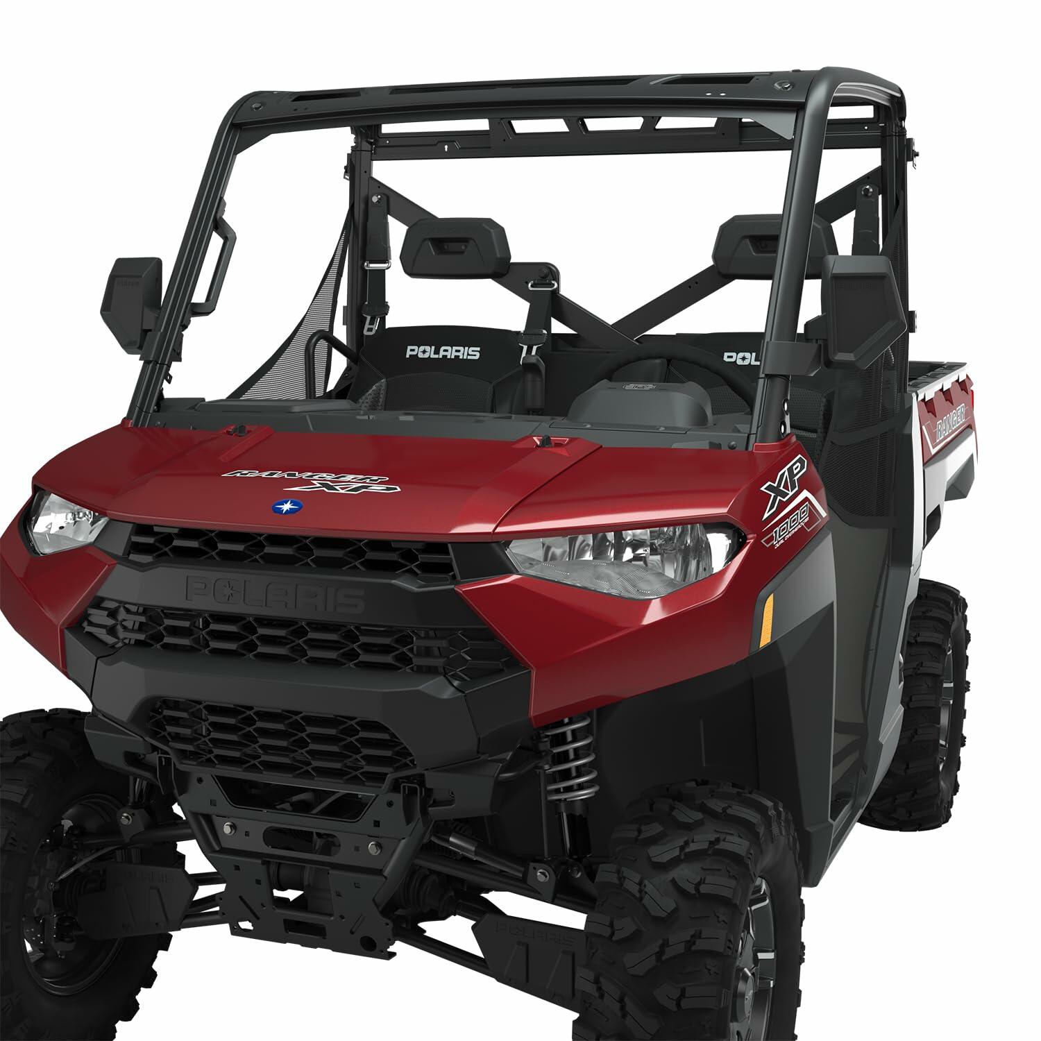 Polaris UTV Mirrors Side View for RANGER 1000, XP 1000 Including CREW, 570, SP 570, GENERAL 1000, 4 1000, Pro XD Models and More, Fully Adjustable, ROPS-Mounted, Excellent Visibility, Pair - 2889243