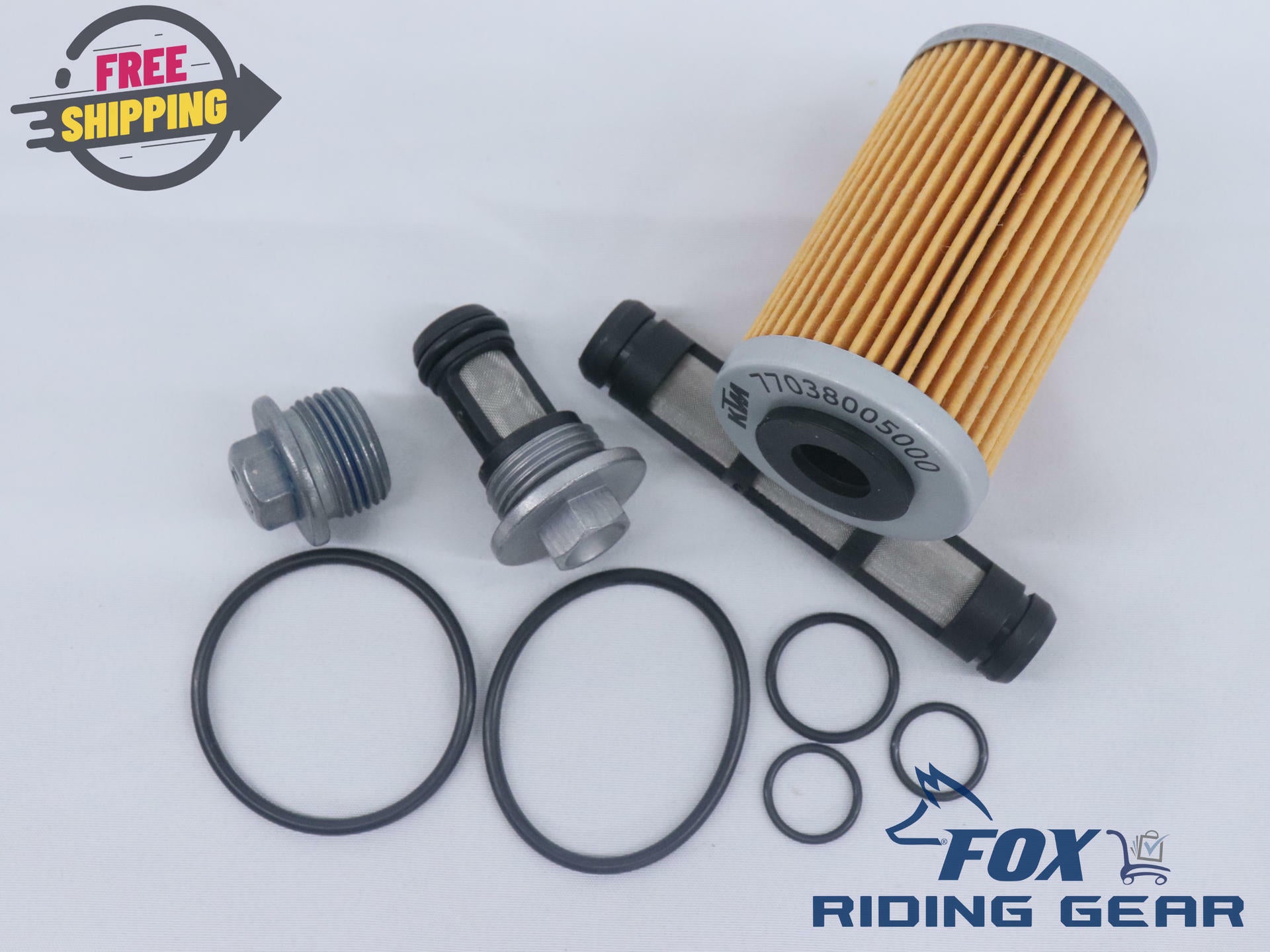 OEM KTM Oil Filter Service Kit (2012-2016) (450-500) - 78938015010 - Open Box
