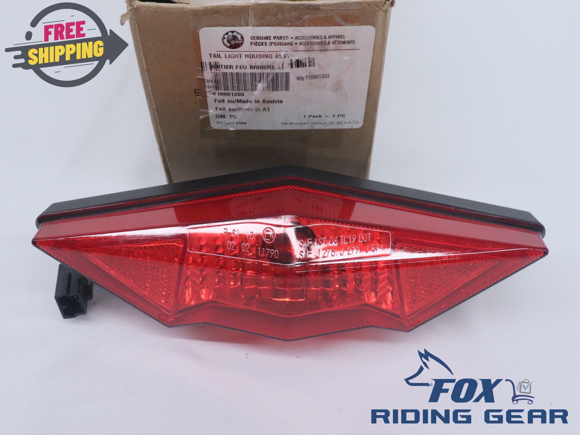 OEM BRP Can-Am Tail Light Lamp Housing Assy - Outlander - 710001203 - Open Box