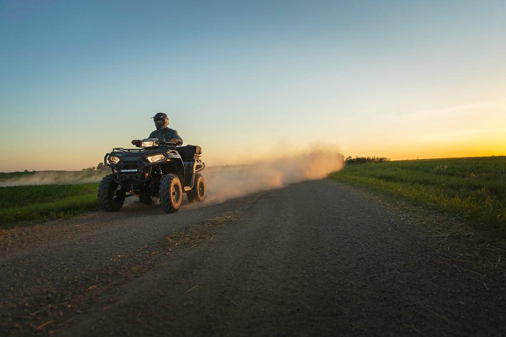 Polaris Lock & Ride Rear Lockable Cargo Storage Box for Sportsman ATV, OEM Part 2890876