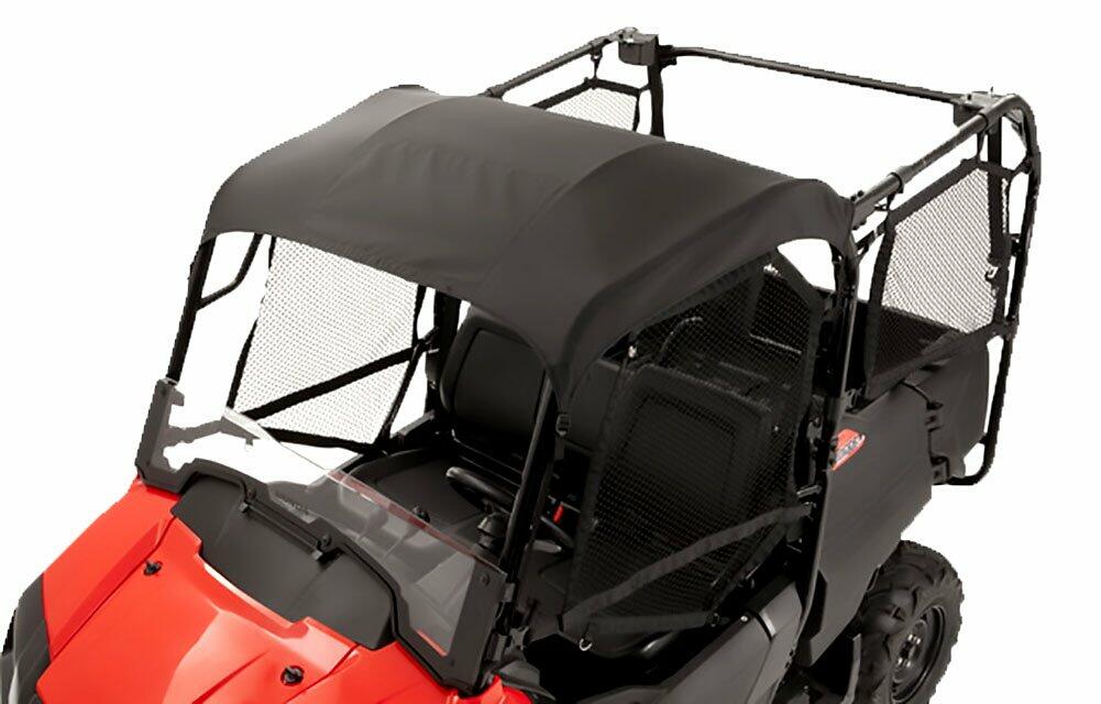 Honda Pioneer 700-4 Bimini Top Black Soft Roof 0SR85-HL3-322B UTV Accessory