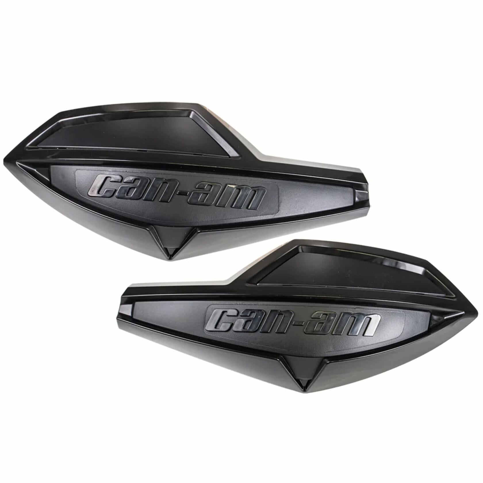 Can-Am New OEM Black Handlebar Wind Deflector Kit, 715001706