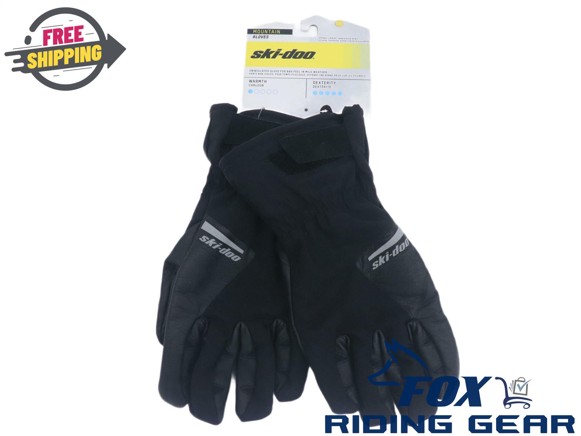 Ski-Doo Mountain Standard Snowmobile Gloves