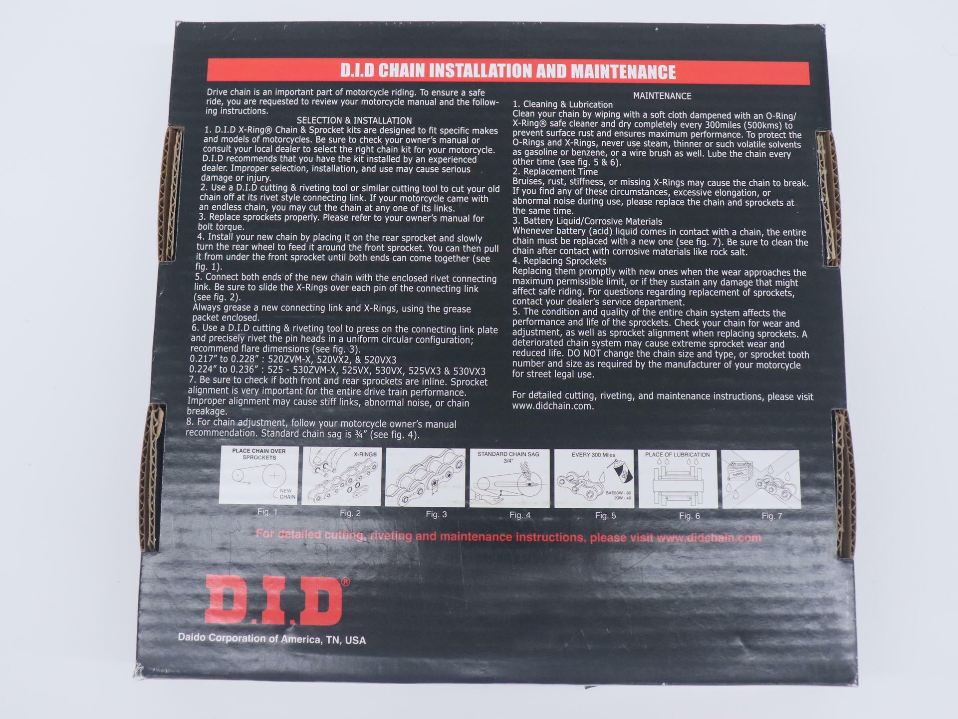 D.I.D 530VX Chain 16/43T Sprocket Kit Honda CBR929RR CBR954RR 00-03 1230-0347