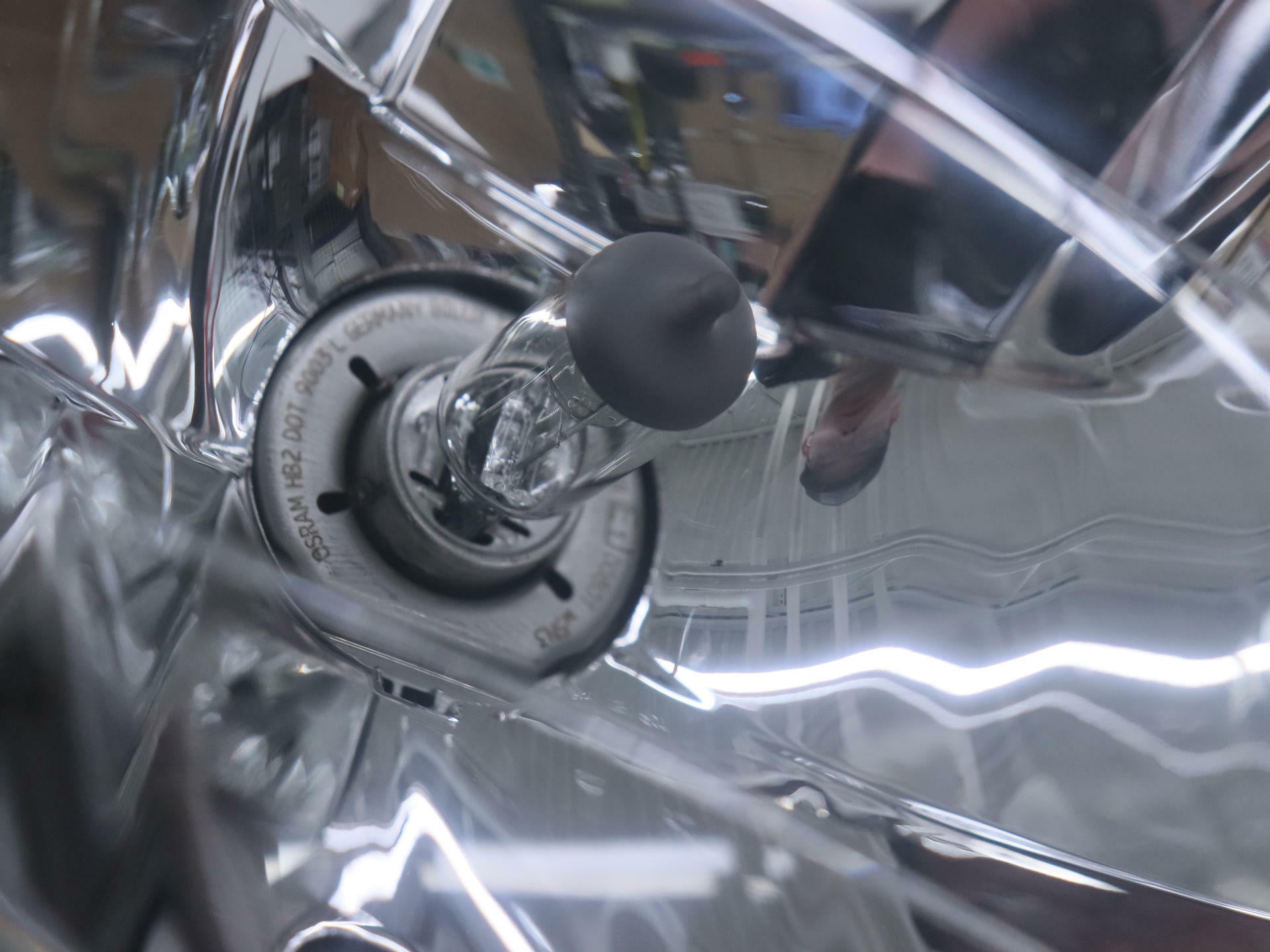 NOS OEM Indian Dual Halogen Headlight Assy 7" Chief Classic Dark Horse - 2412821