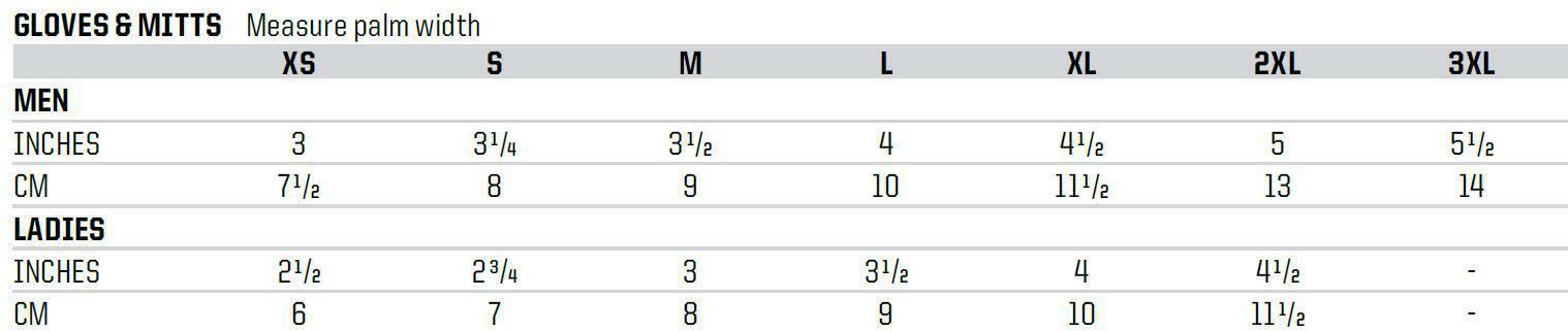 BRP Ski-Doo Winter Glove Absolute 0 Waterproof - ADULT MENS SMALL S- 4462820490