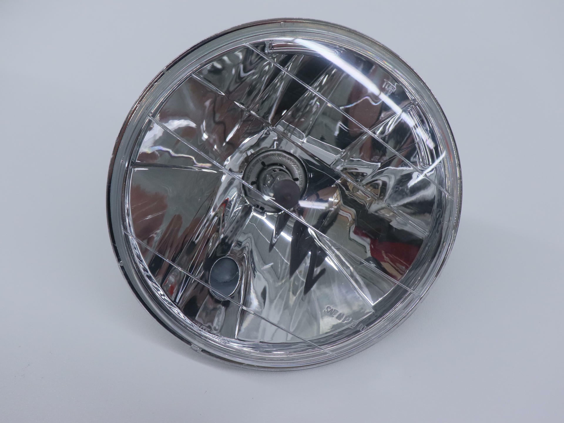 NOS OEM Indian Dual Halogen Headlight Assy 7" Chief Classic Dark Horse - 2412821