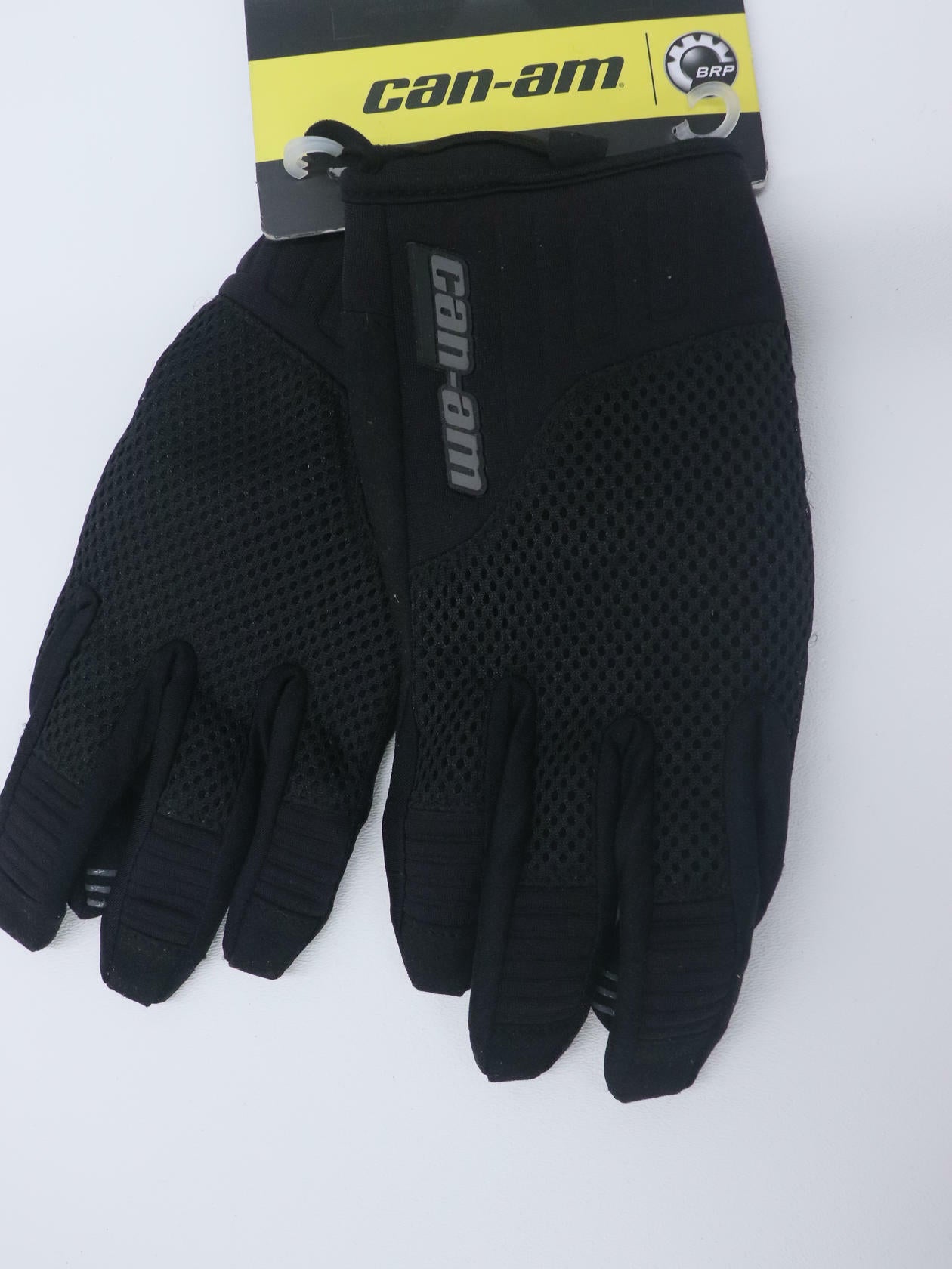 Can-Am BRP Mesh Gloves H/M - BLACK - MENS LARGE LG - 4463150990