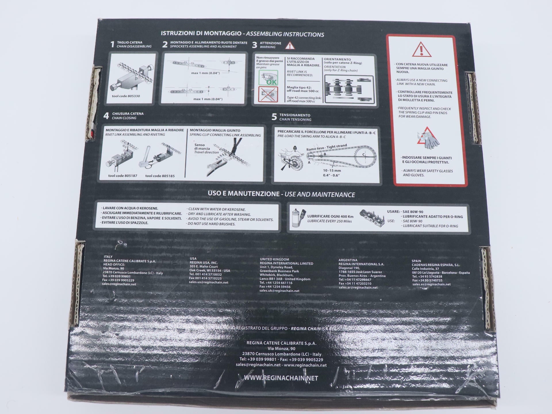 Regina Chain Kit Suzuki DL650 7ZRE/118KSU031 - 07-19 V-Strom 650 ABS- 1230-0341