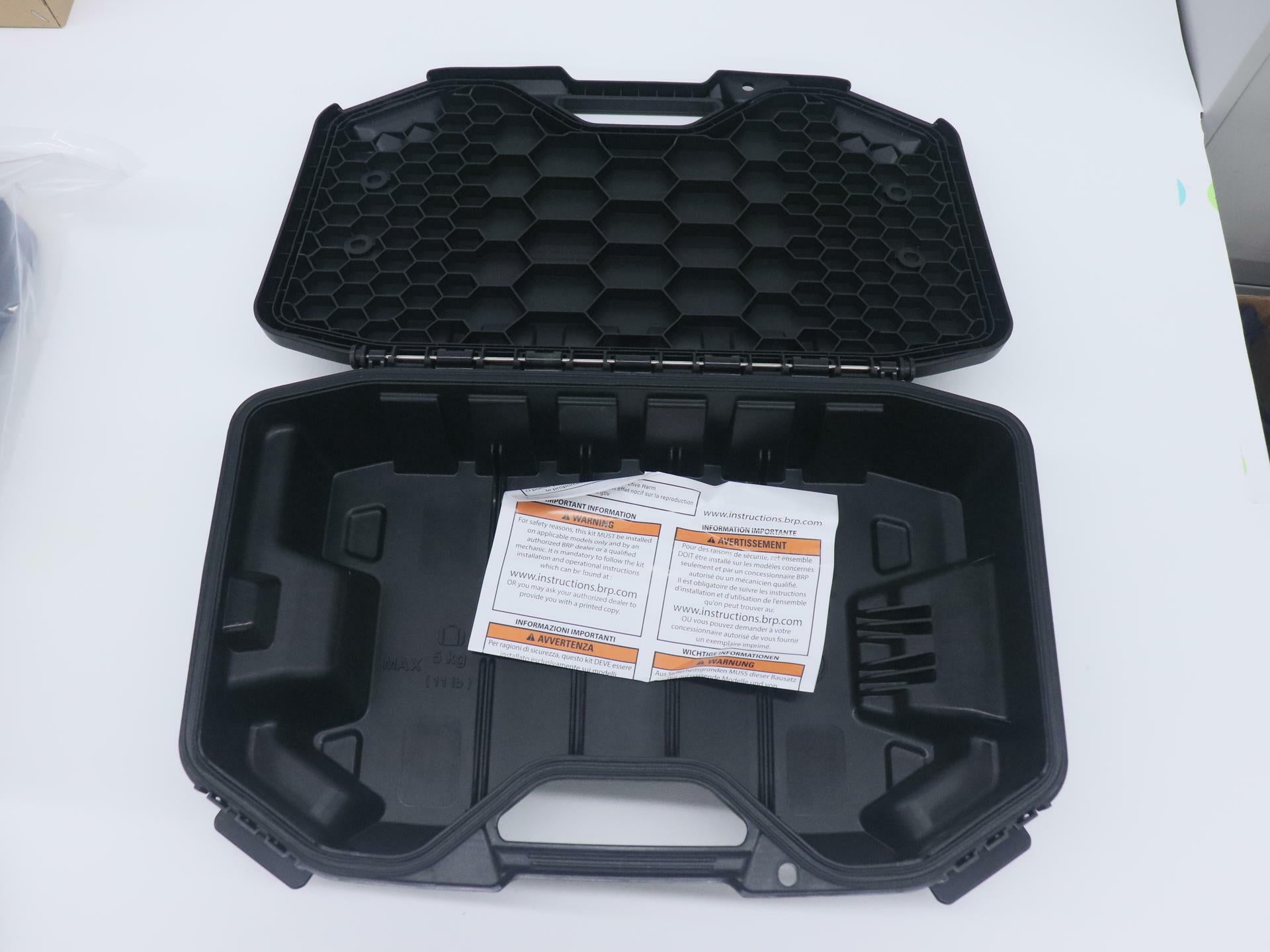 OPEN BOX - OEM Can-Am LinQ Stackable Modular Box 10 Liter 2.6 Gallon- 715005494