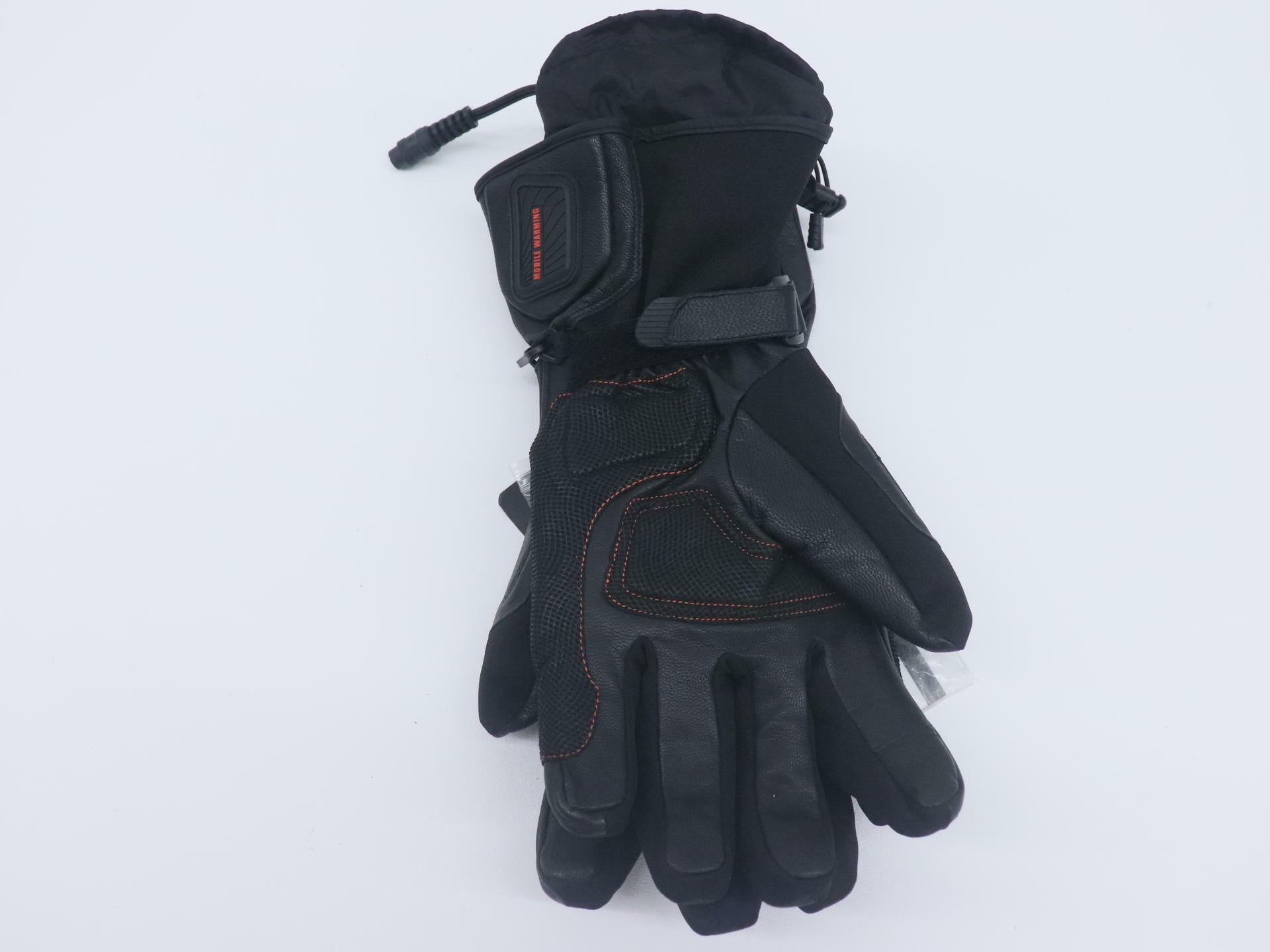 Mobile Warming Barra Leather Electric Heated Glove BLACK - MENS XL - MWG16M05-XL