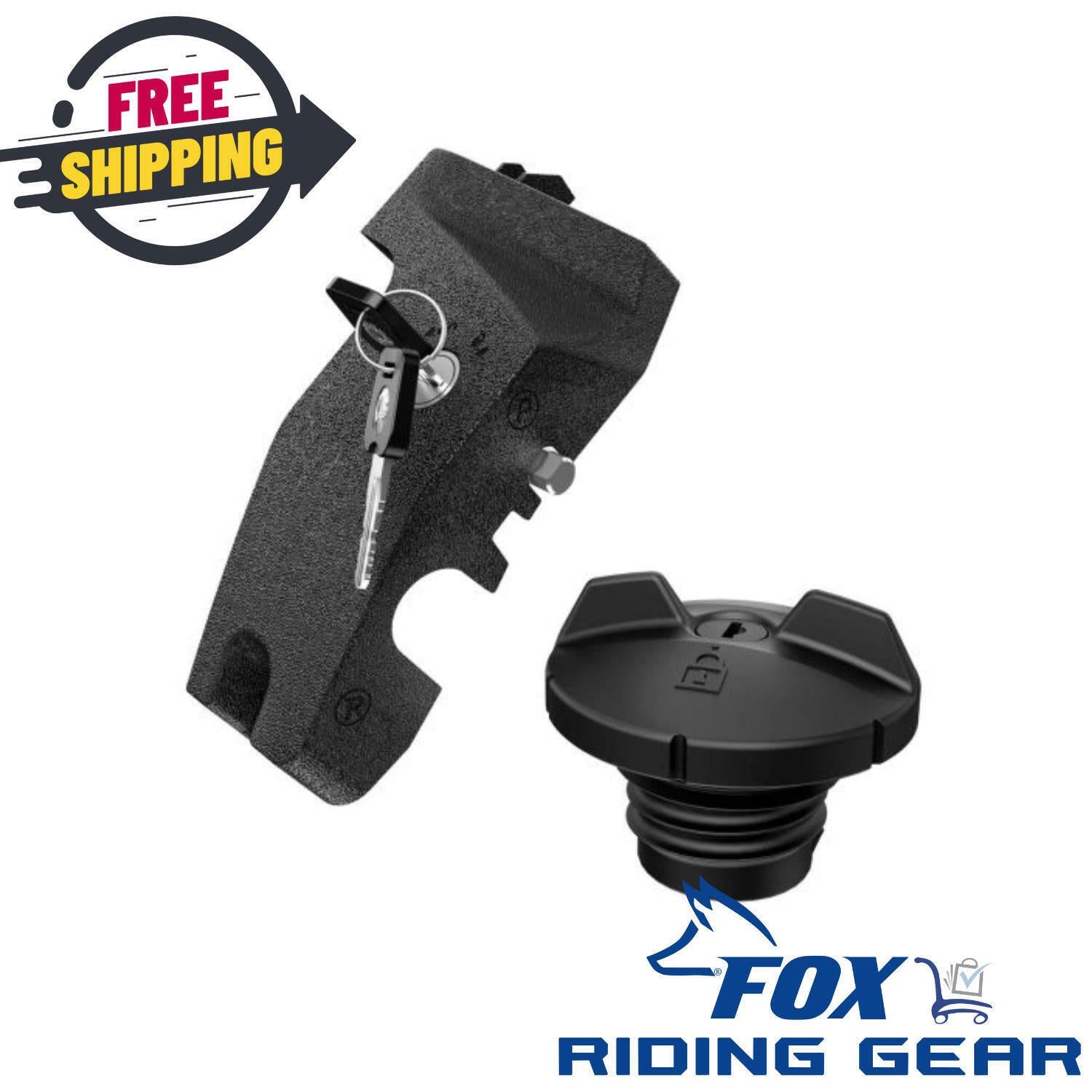 OEM Can-Am BRP Key Parking Brake Gas Cap - Ryker - 219401147 - Open Box