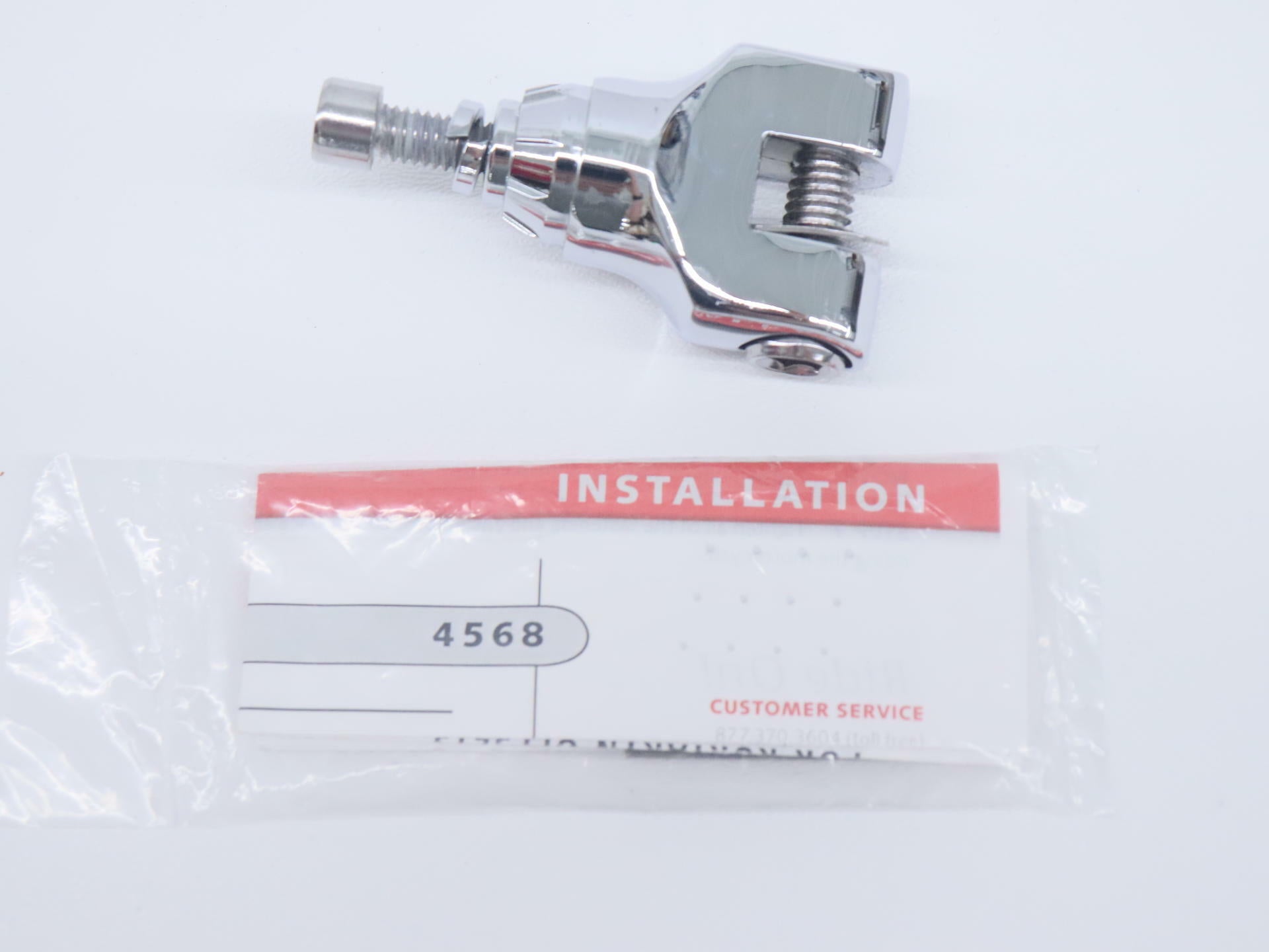 Kuryakyn 4568 Clevis Anti-Rotation Offset Under Seat Footpeg Mount - Open Box