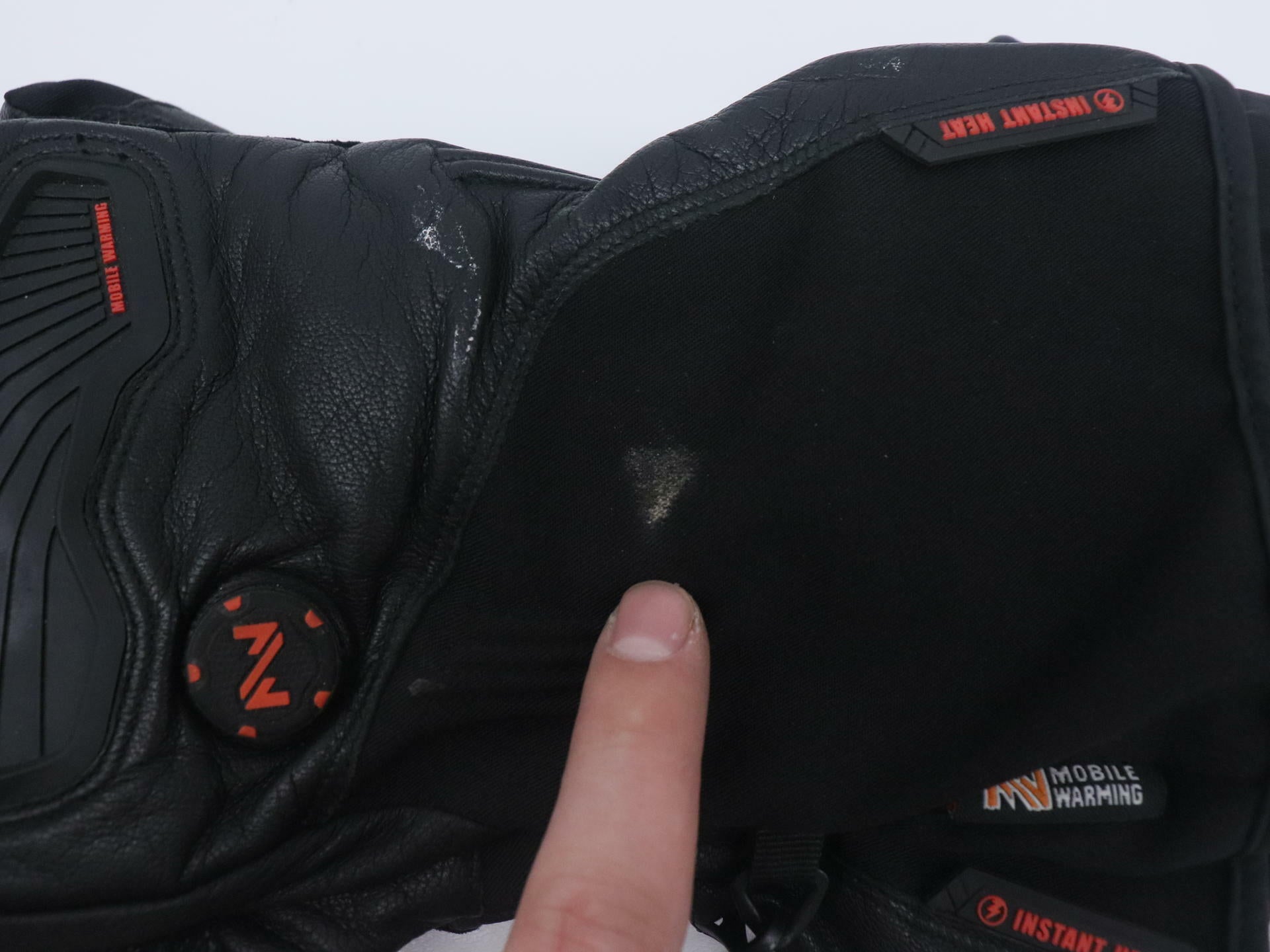 Mobile Warming Barra Leather Electric Heated Glove BLACK - MENS XL - MWG16M05-XL