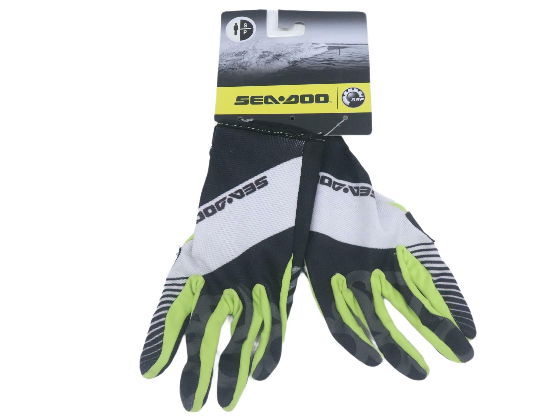 Sea-Doo BRP Attitude Full Finger Riding Gloves Adult Small 2866870490 PWC Jetski