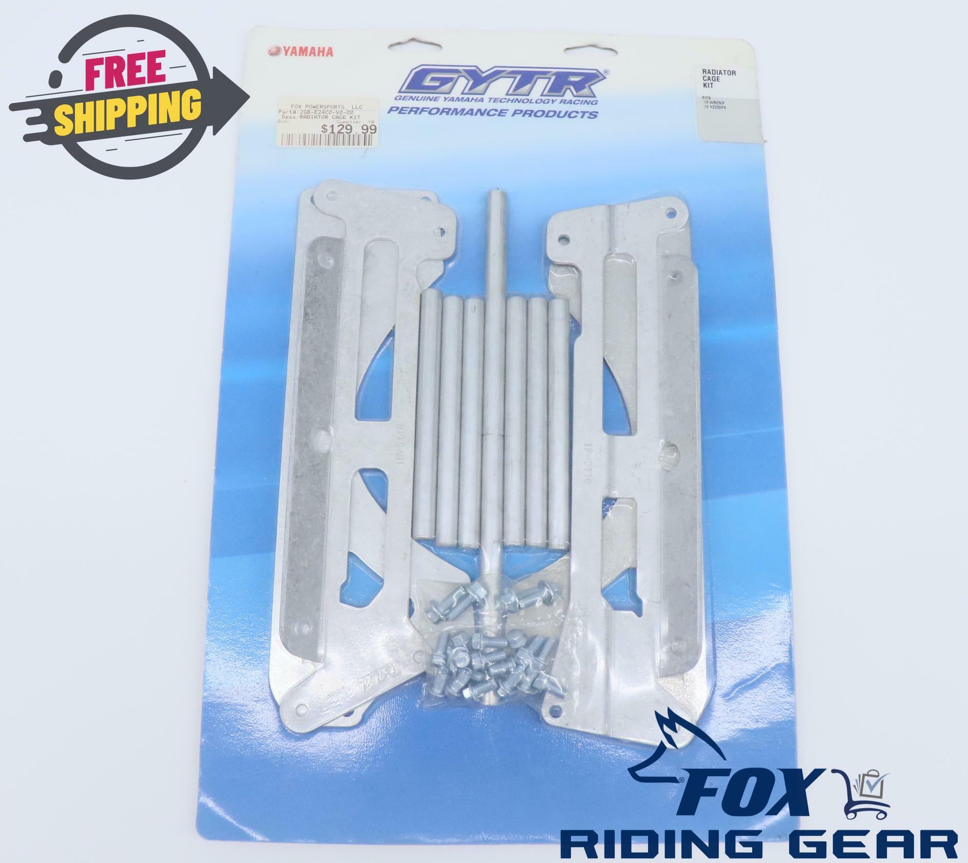 Yamaha GYTR Radiator Cage Guard Kit WR250F YZ250FX OEM 2GB-E24C0-V0-00
