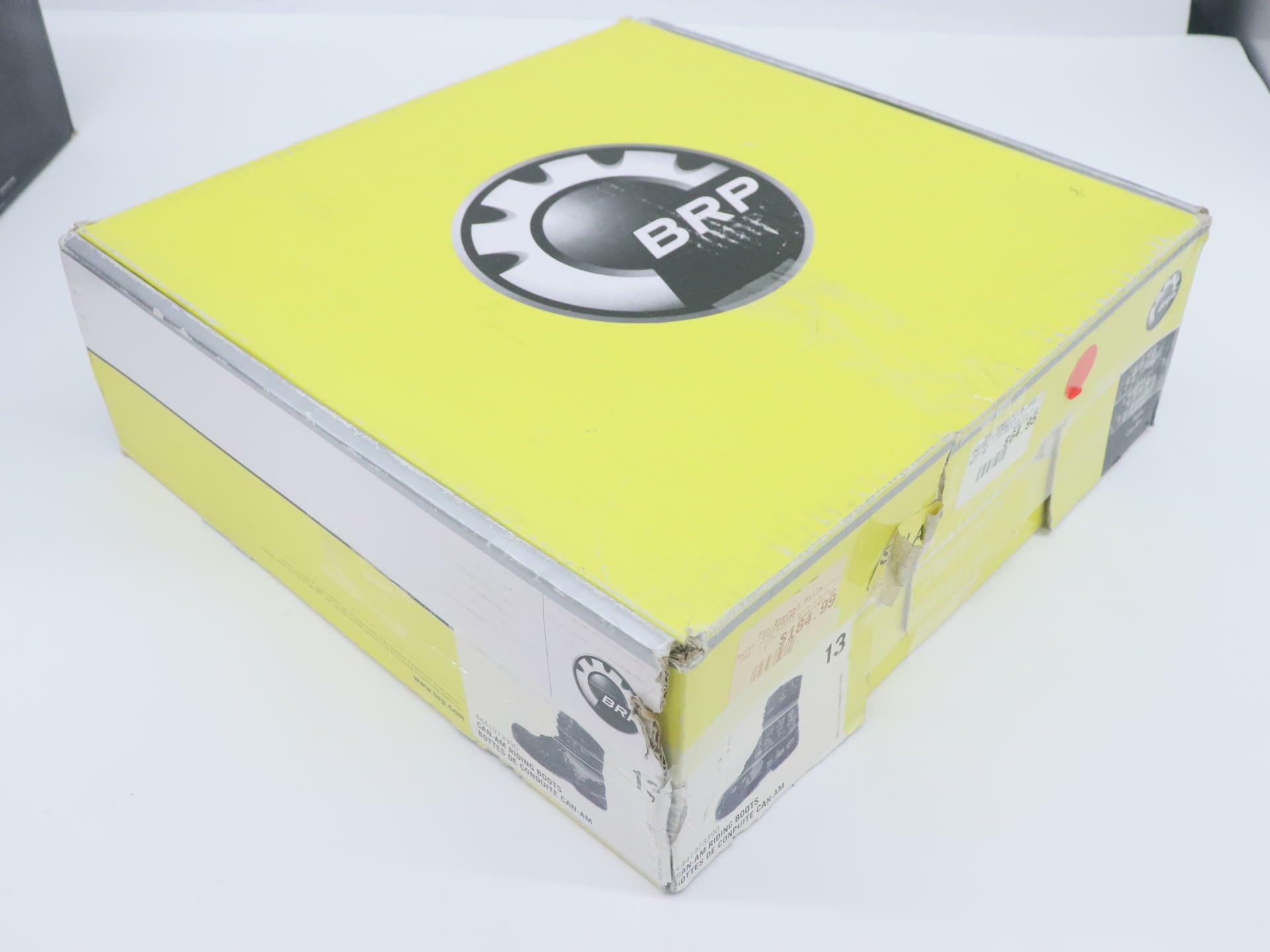 Can-Am BRP Riding Boots Black Anti Slip - Adult sz13- 4441973390