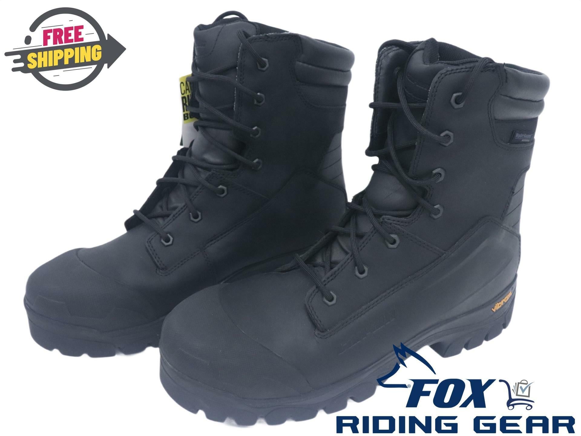 Can-Am BRP Riding Boots Black Anti Slip Adult Size 13 4441973390