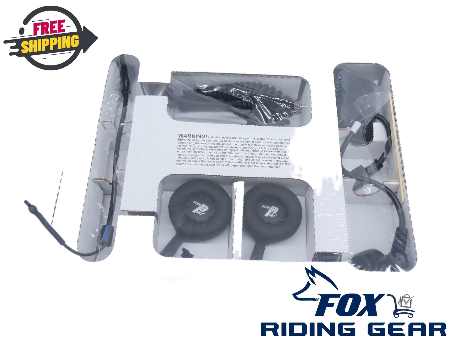 OEM Yamaha CB Stereo Headset Openface Helmet - 99-08 Royal Star- STR-4XY89-50-KT