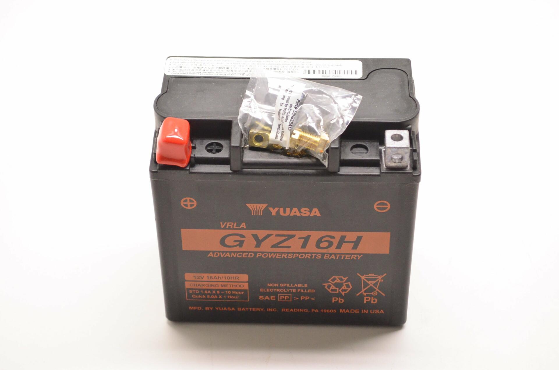 Honda 31500-HR0-F02 Battery GYZ16H ATV UTV Pioneer Foreman Rancher New