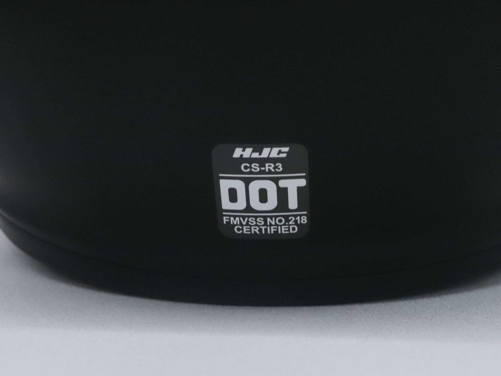 HJC CS-R3 Electric Snowmobile Helmet Matte Black Adult Small 031-612