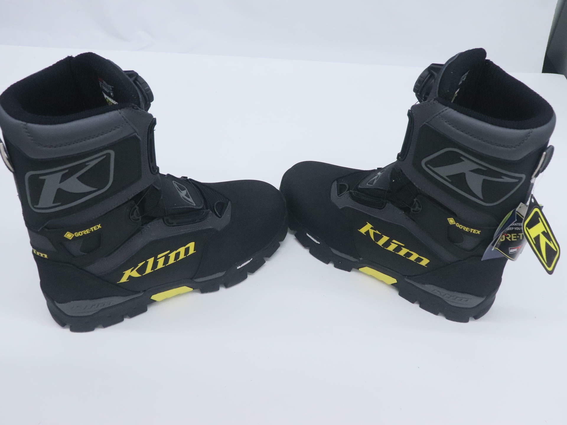 Klim Klutch GTX Snowmobile Boots Black BOA Laces Men's Sz 14 3112-000-014-000