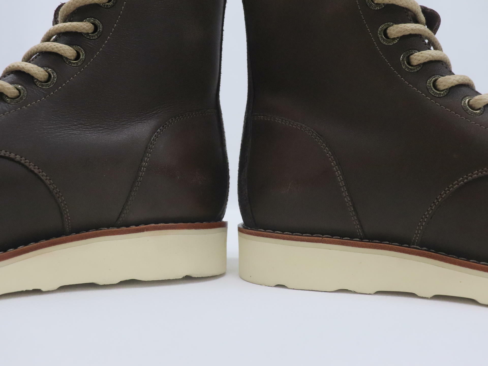 Indian Riding Boots Classic MOC Riding Boot BROWN Leather - MENS sz8 - 286396308