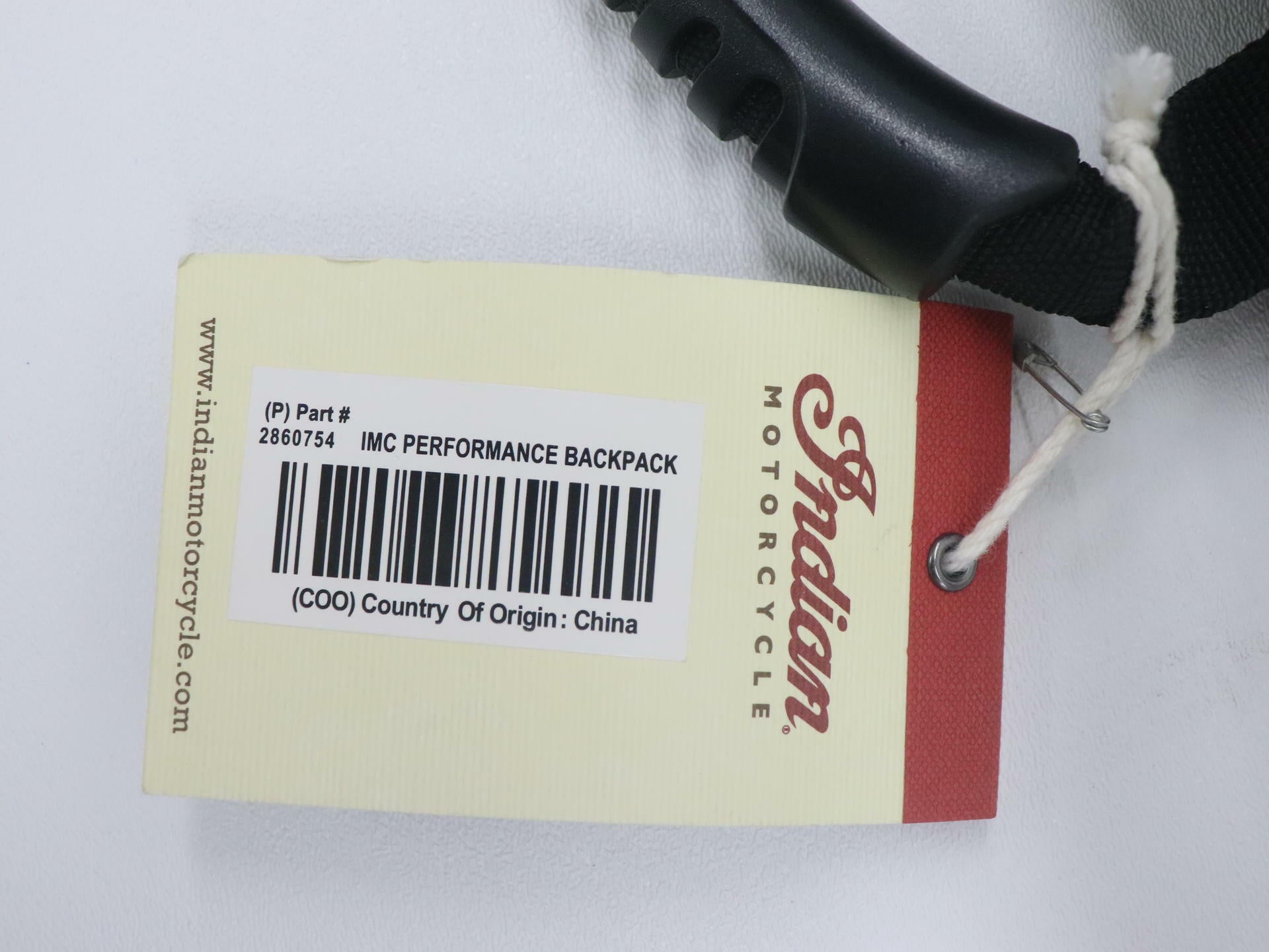 Indian Performance Backpack Bag Black w/Laptop Pouch - 2860754