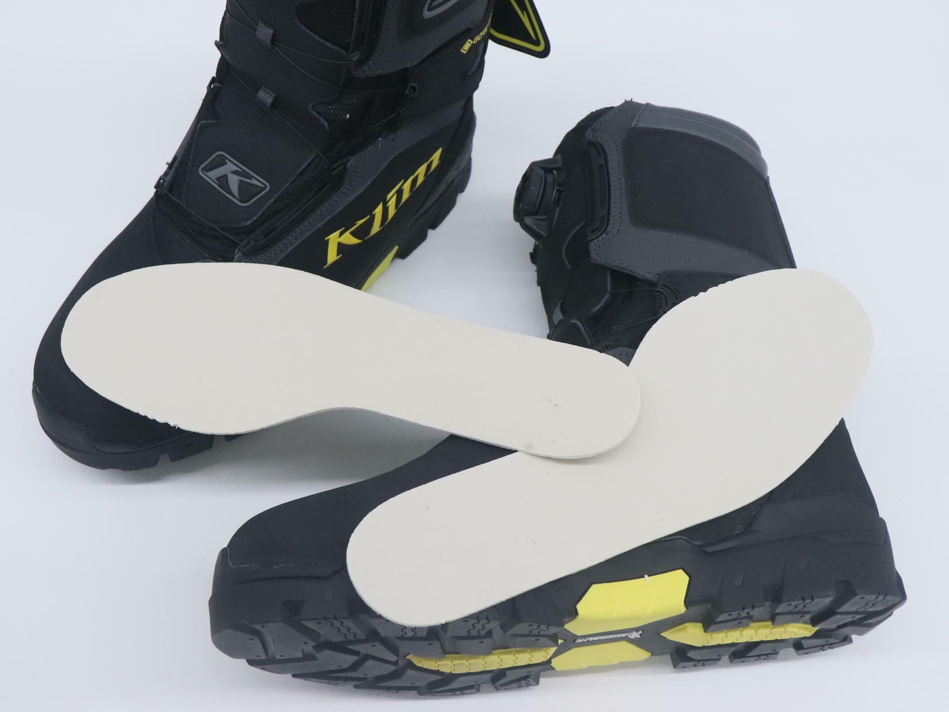 Klim Klutch GTX Snowmobile Boots Black BOA Laces Men's Sz 14 3112-000-014-000