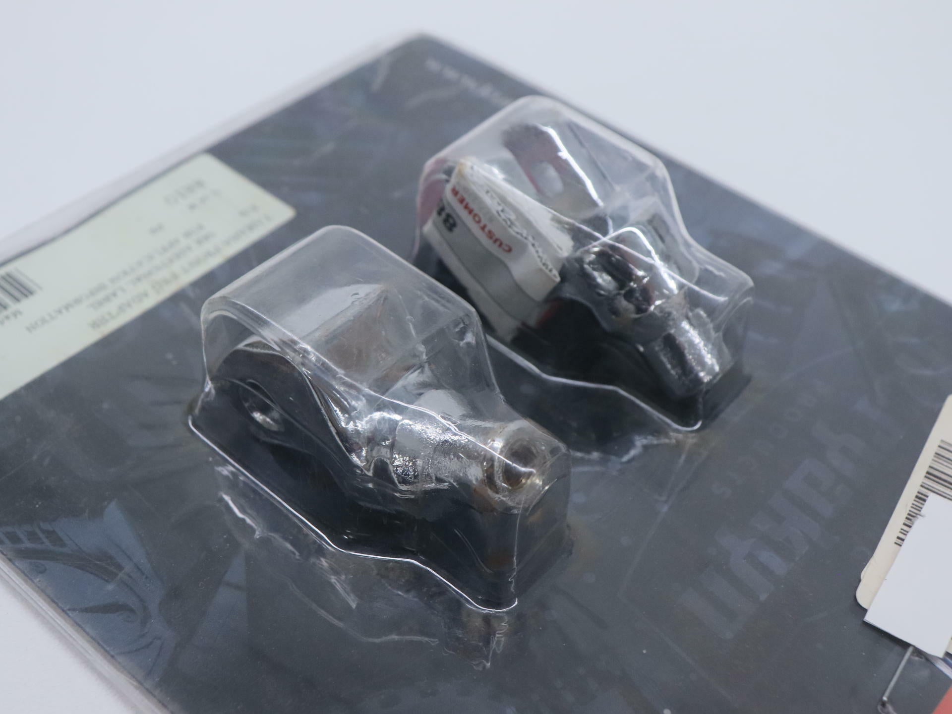 Kuryakyn Tapered FRONT Peg Adapter Mount CHROME - Yamaha V-Max V-Star - 8810