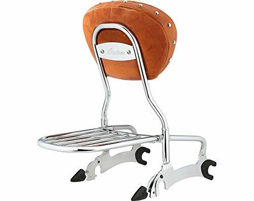 OEM Indian Luggage Rack Holder CHROME - 16-24 Chieftain Dark Horse - 2880955-156