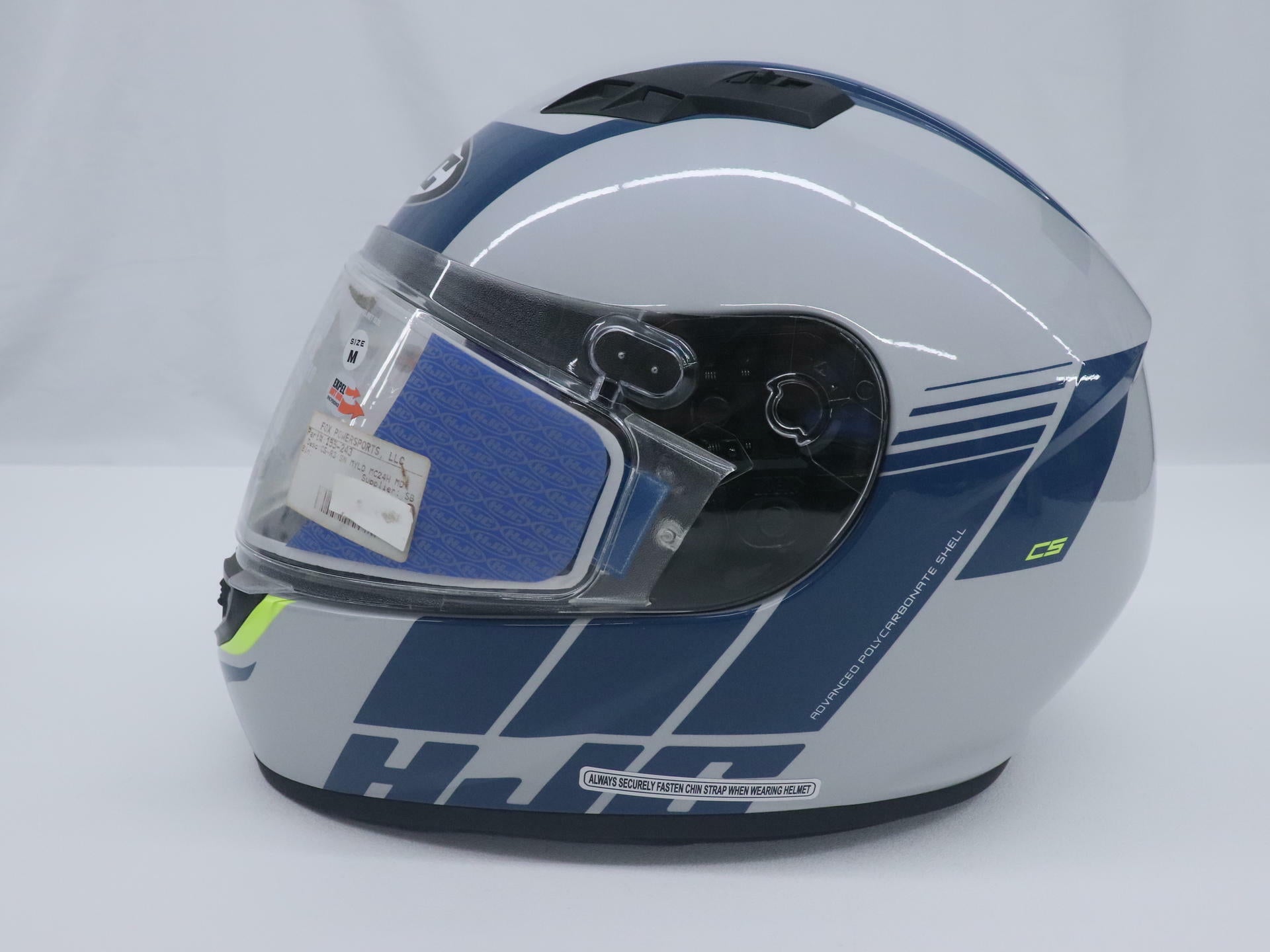 HJC Snowmobile Helmet w/Duel Lens Face Shield - ADULT MEDIUM - CS-R3 155-243