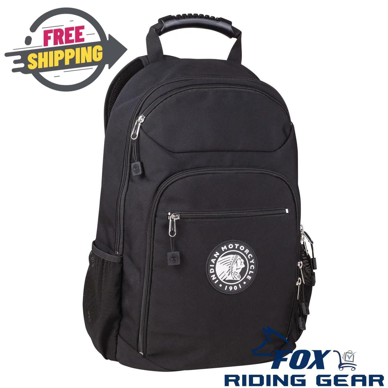 Indian Performance Backpack Bag Black w/Laptop Pouch - 2860754