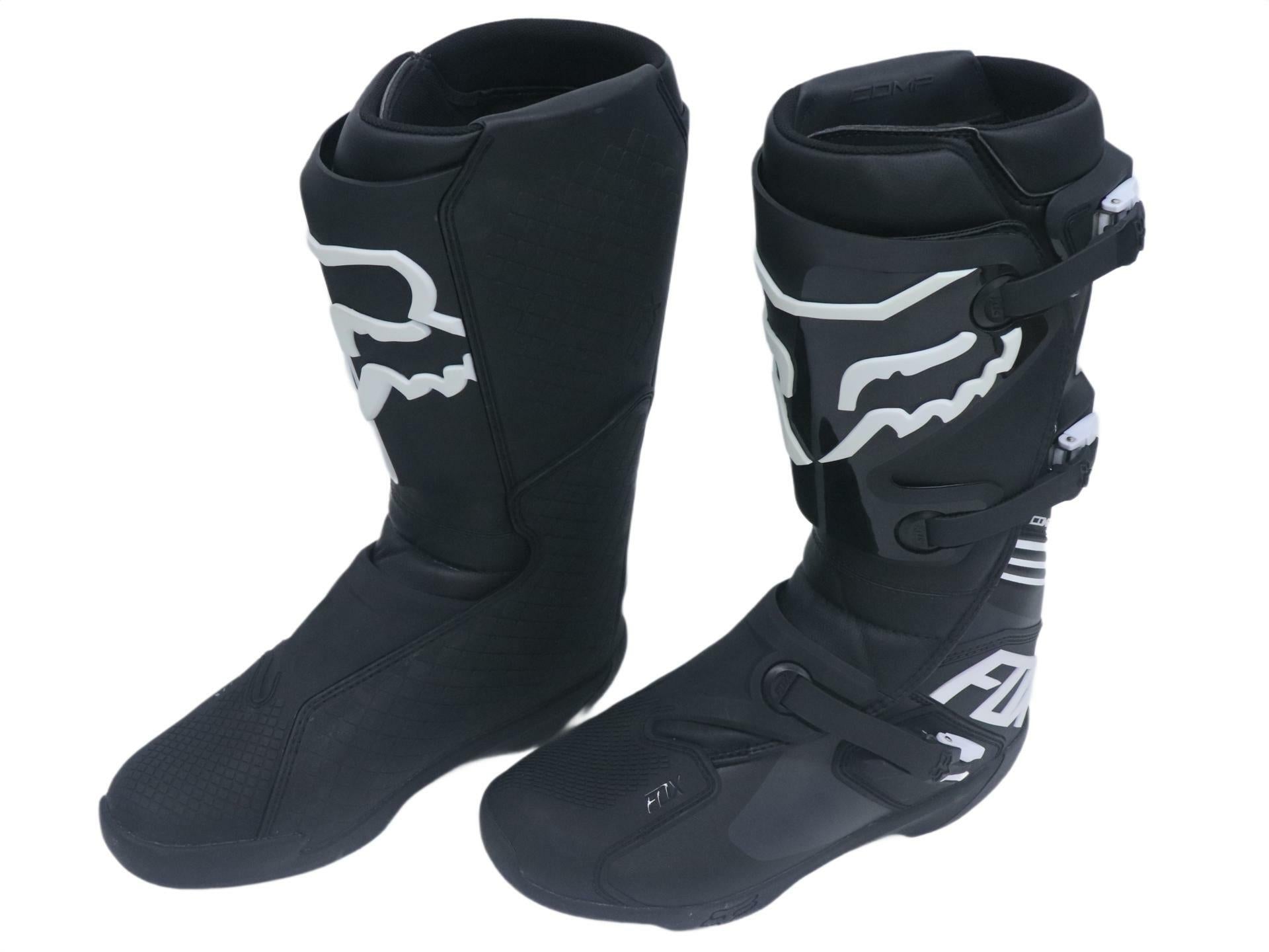 FOX Racing Comp Boot BLACK Motocross - Adult sz14 - 25839-001-14