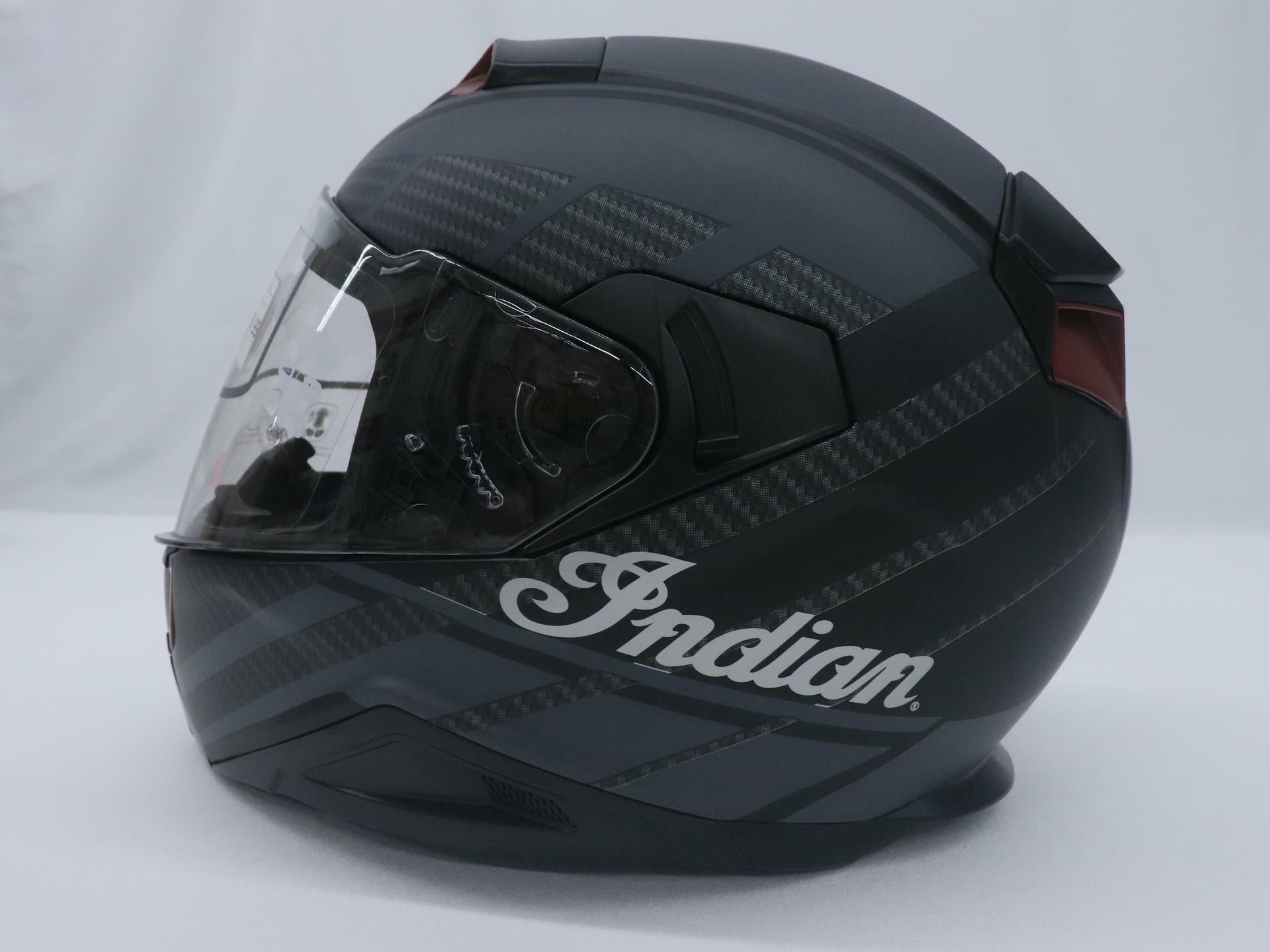 Indian Motorcycle Full Face Matte Sport Helmet - BLACK Adult Medium - 286089403