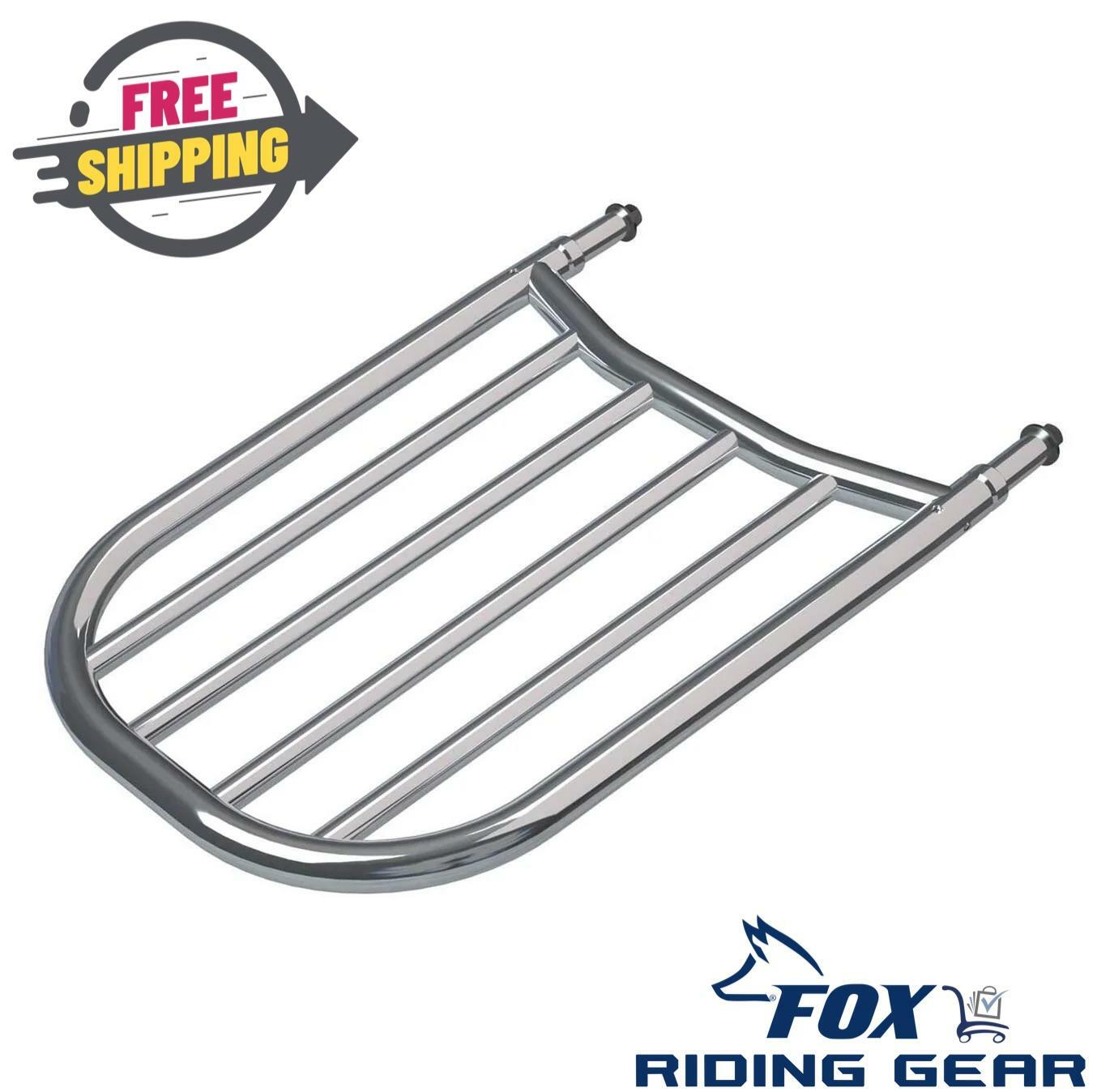 OEM Indian Luggage Rack Holder CHROME - 16-24 Chieftain Dark Horse - 2880955-156