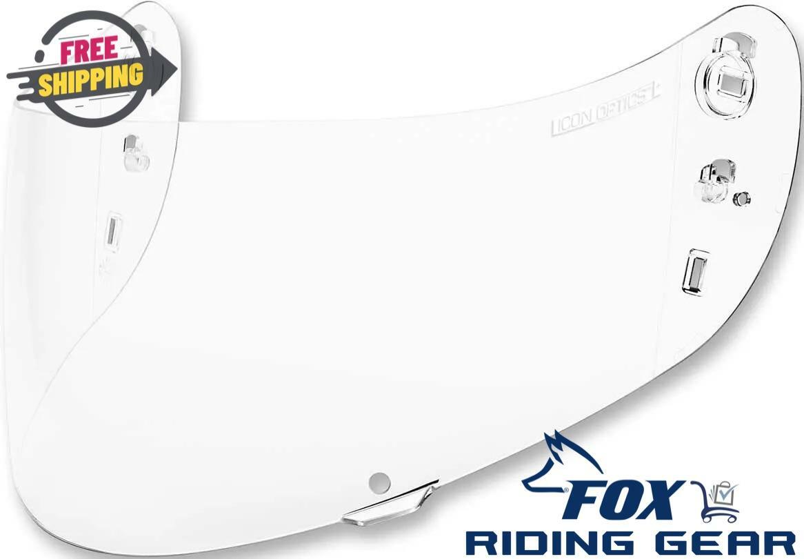 Icon Face Shield Lens Visor CLEAR Airframe Pro Airform Airmada IC-02 - 0130-0476
