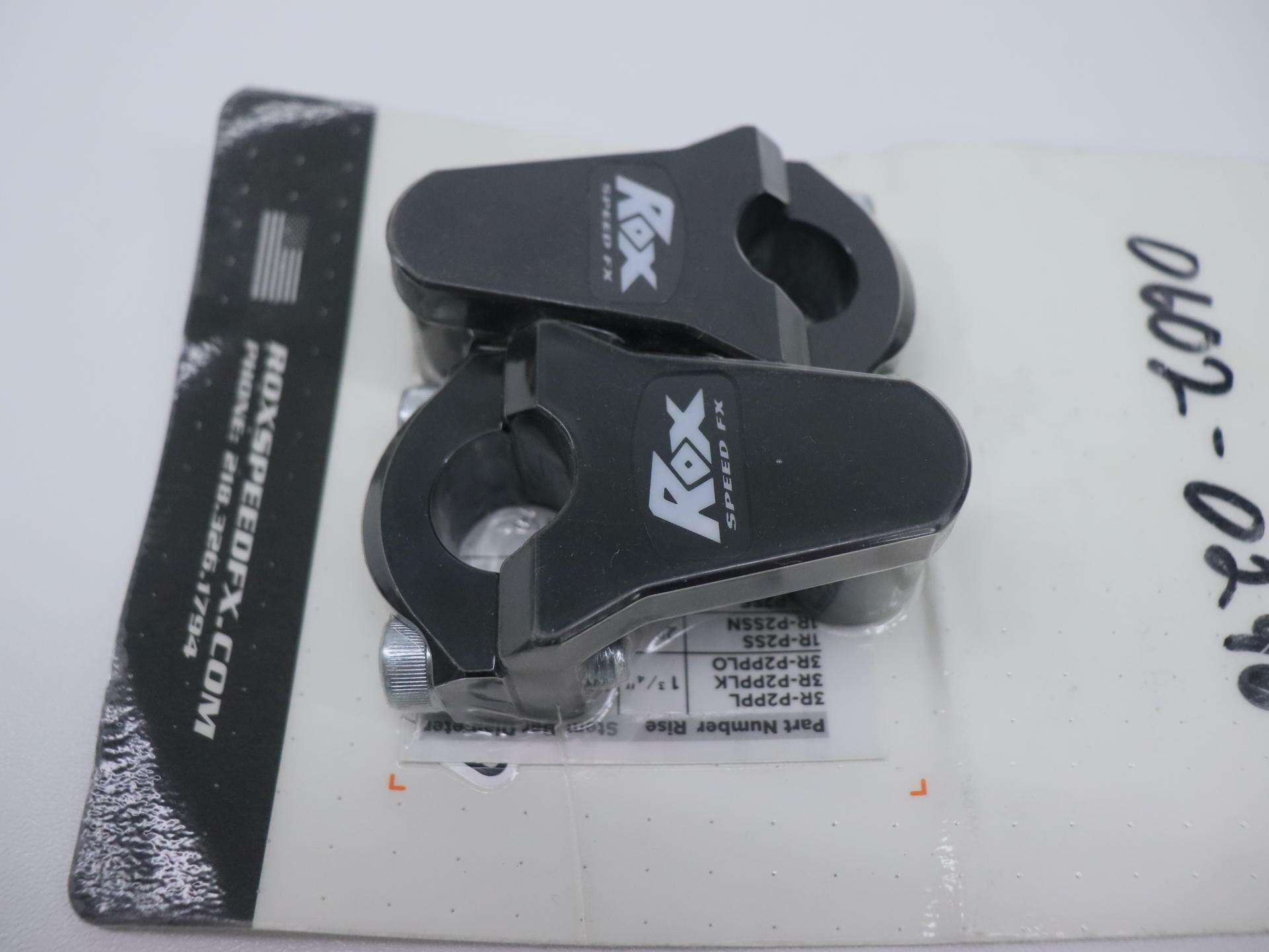 Rox Speed Handlebar Riser 2" Rise Pivoting Bar Clamp 7/8" Stem - 0602-0296