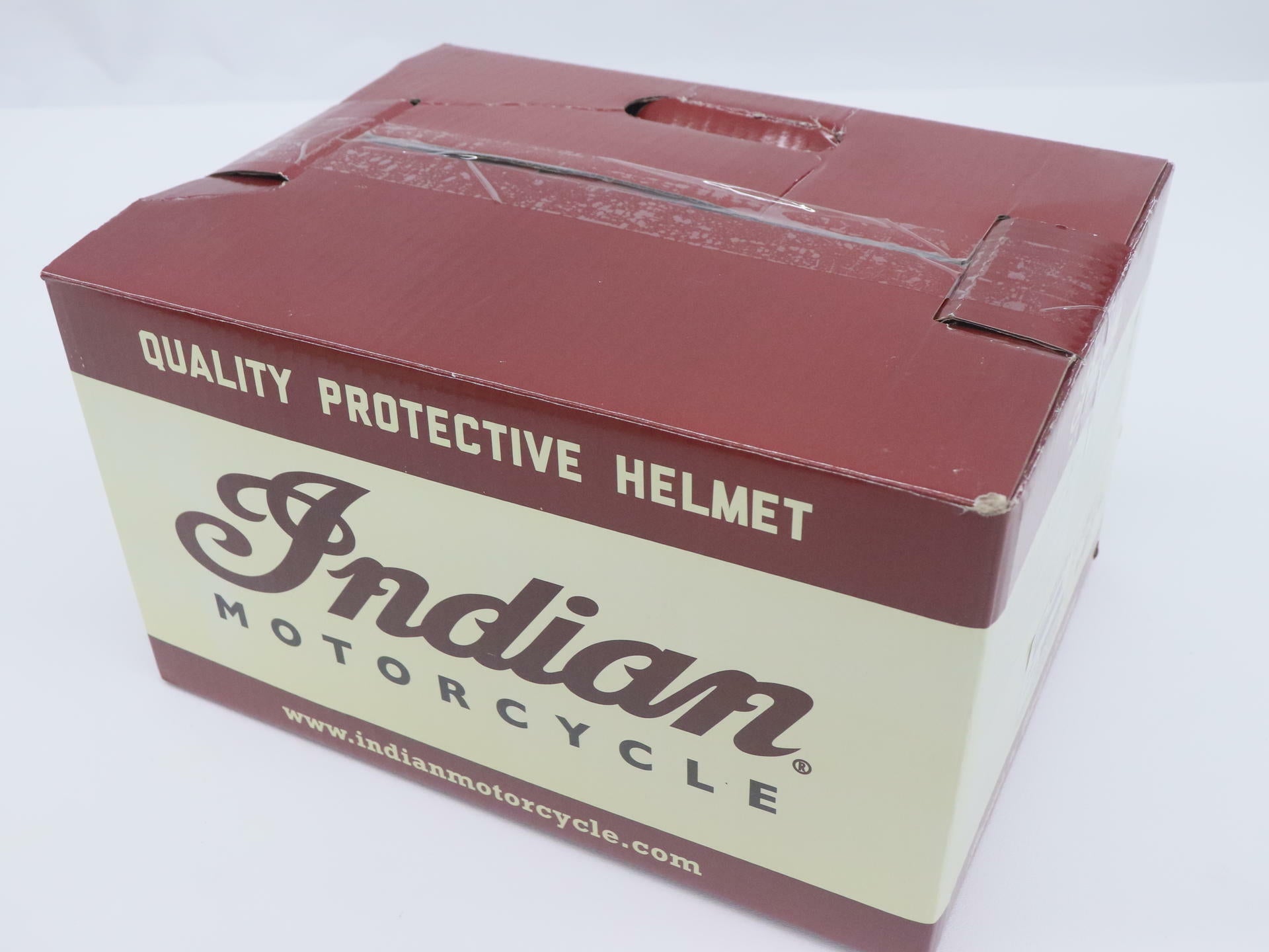 Indian Half Helmet w/Retro Racing Stripe - Adult Small - 286369602
